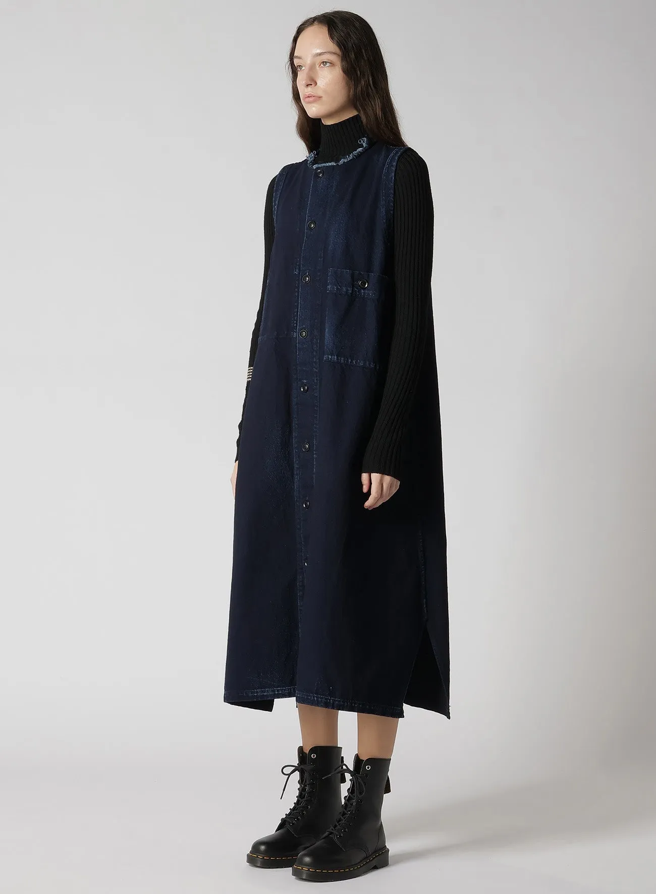 10OZ DENIM LONG DRESS