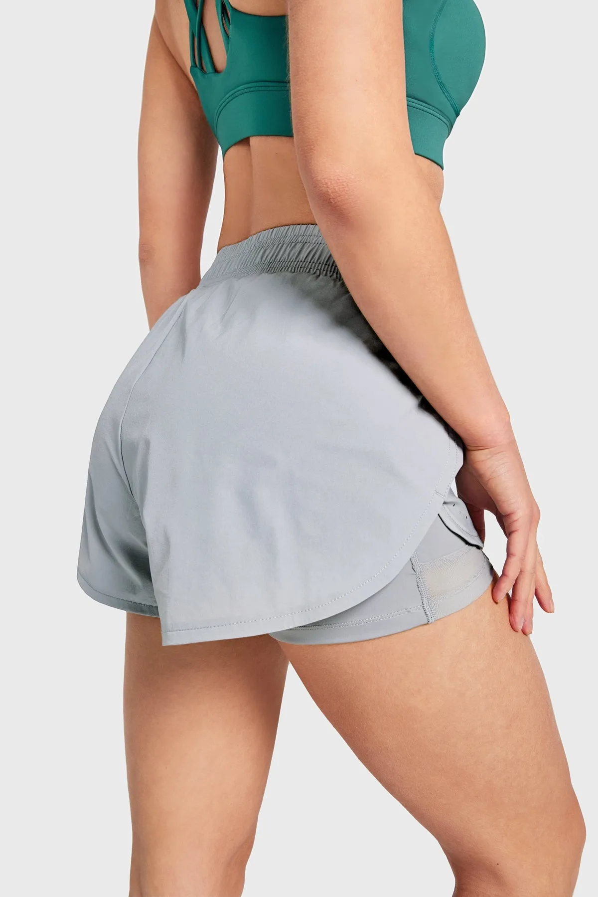 2-in-1 Low-Rise Lined Short