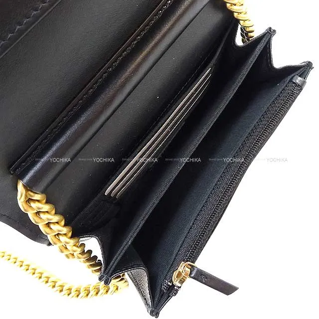 2022 A/W CHANEL Chain wallet BOY CHANEL Matelasse Shoulder Bag Small Noir (Black) Graind Calf(Caviarskin) Mat Gold HW AP2464[EXCELLENT][Authentic]