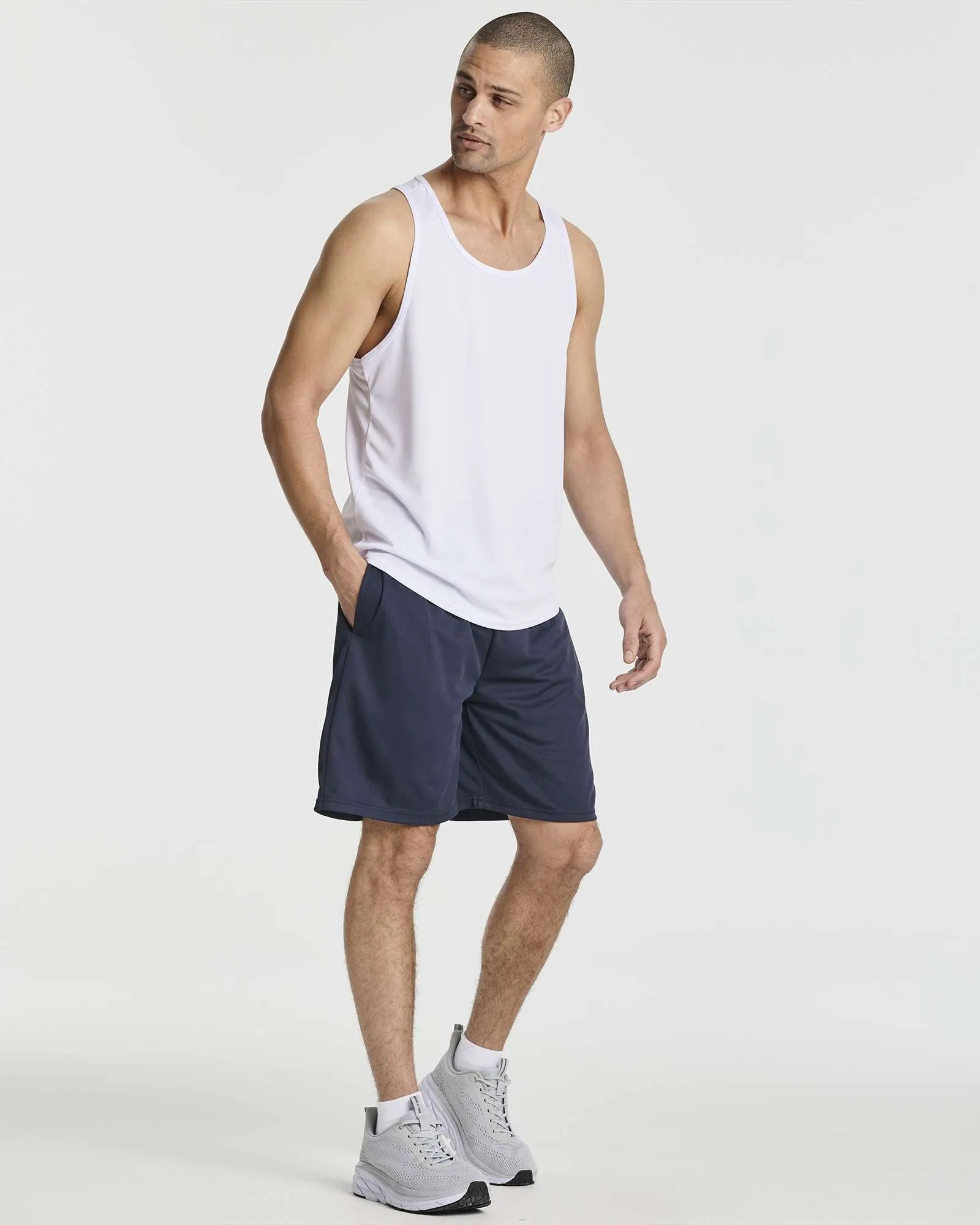 3 Pack: Men's 2-in-1 7 Running Shorts with Compression Liner (Available in Big & Tall)