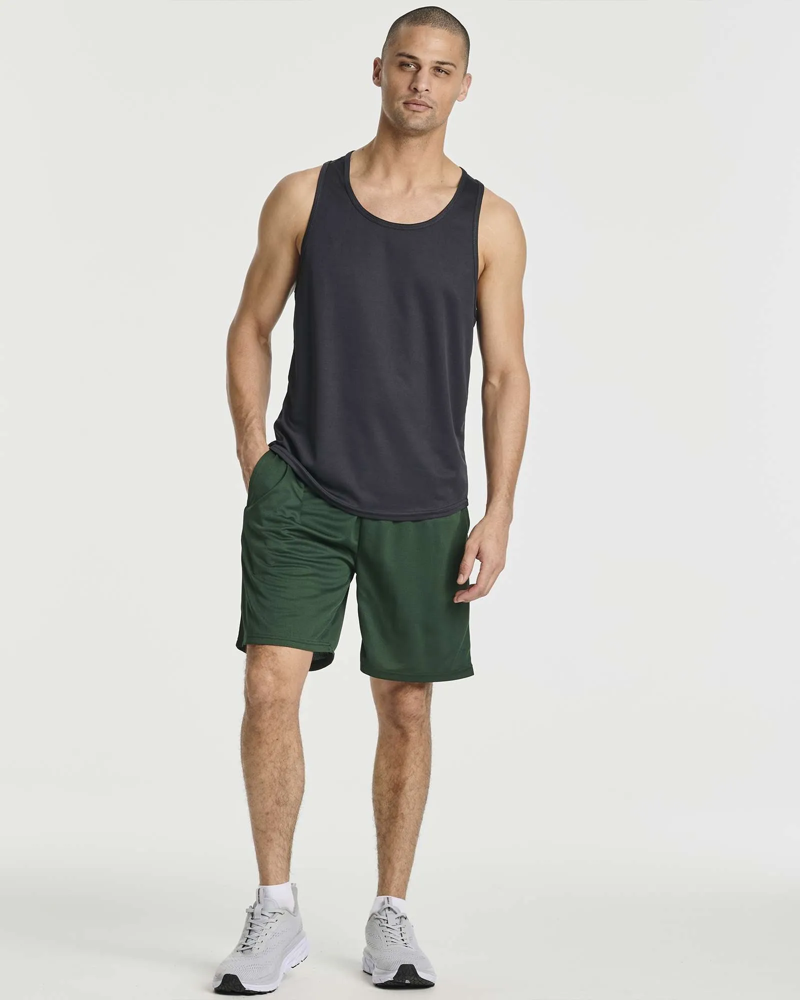 3 Pack: Men's 2-in-1 7 Running Shorts with Compression Liner (Available in Big & Tall)