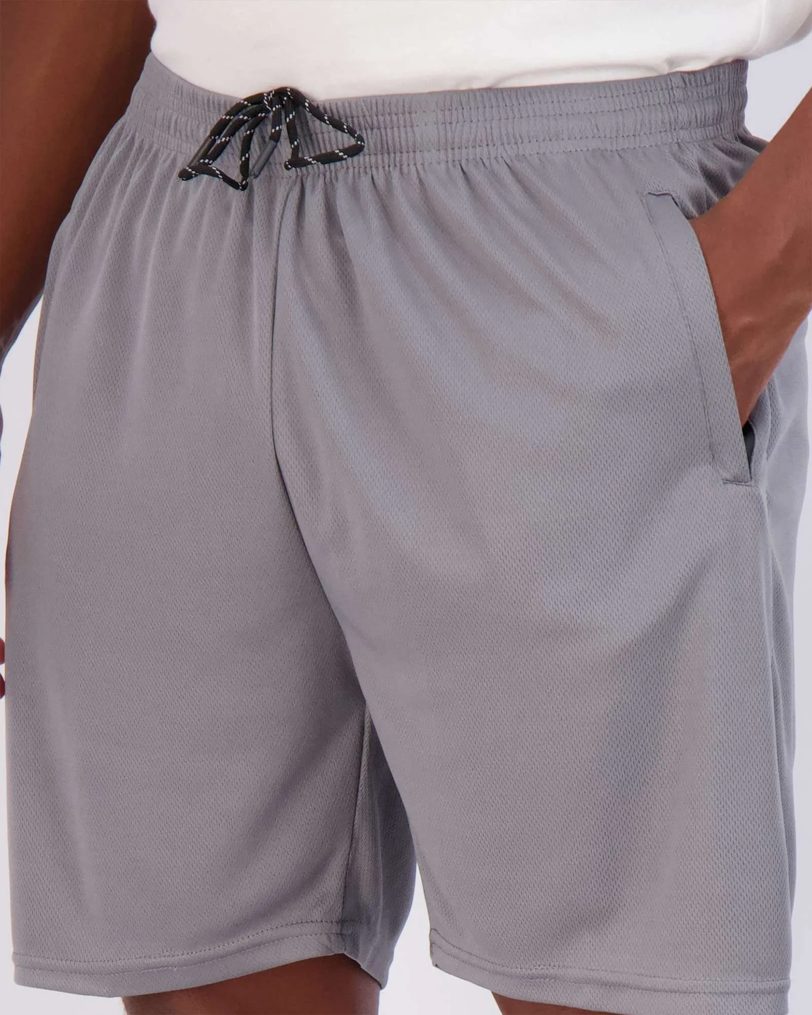 4 Pack: 7 Athletic Running Quick Dry Mesh Shorts with Zipper Pockets (Available In Big & Tall)