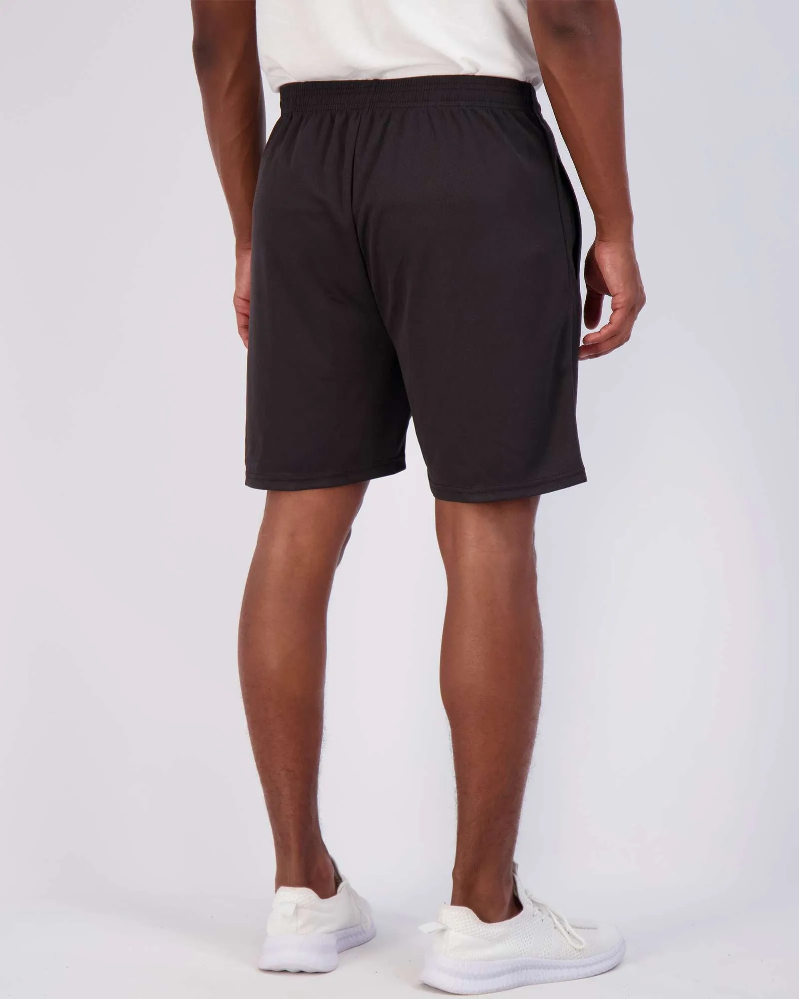 4 Pack: 7 Athletic Running Quick Dry Mesh Shorts with Zipper Pockets (Available In Big & Tall)