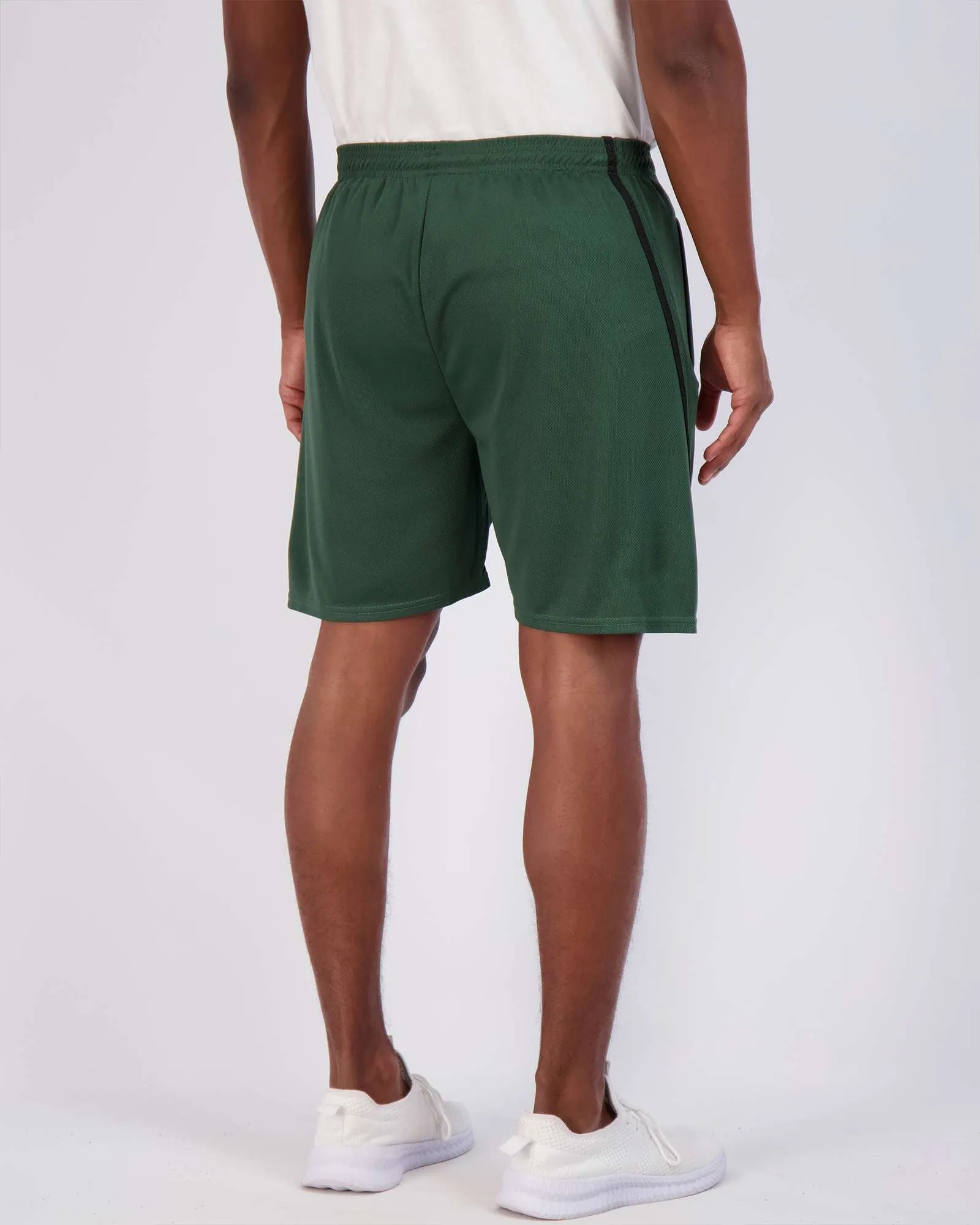 4 Pack: 7 Athletic Running Quick Dry Mesh Shorts with Zipper Pockets (Available In Big & Tall)