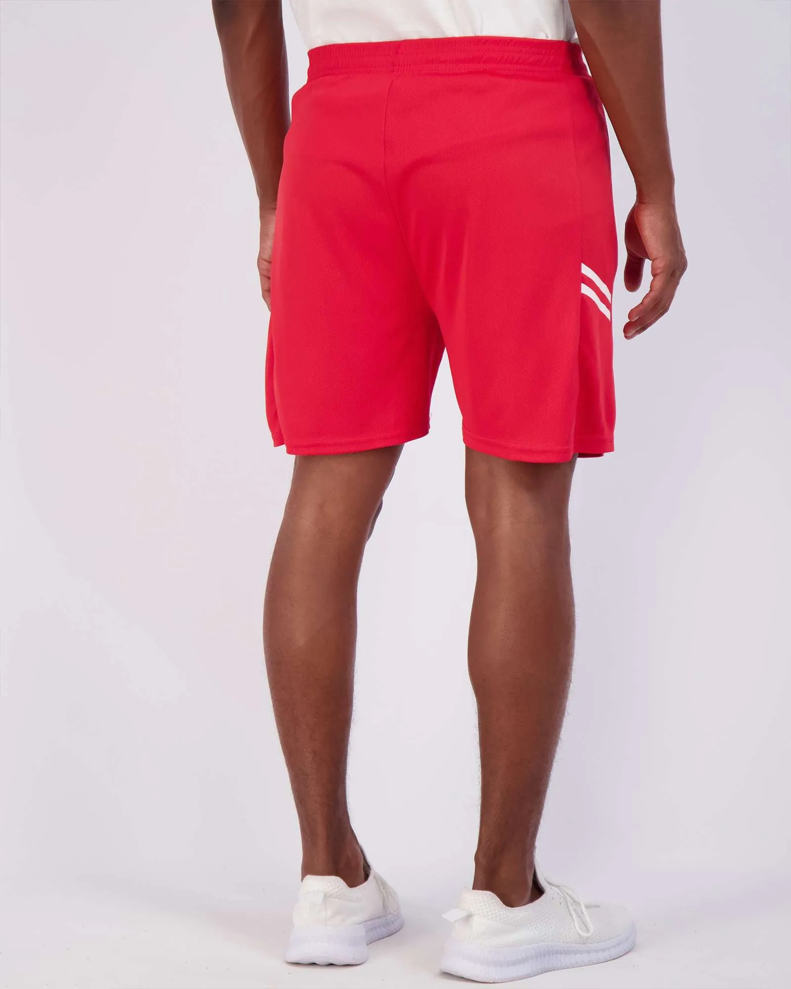 4 Pack: 7 Athletic Running Quick Dry Mesh Shorts with Zipper Pockets (Available In Big & Tall)