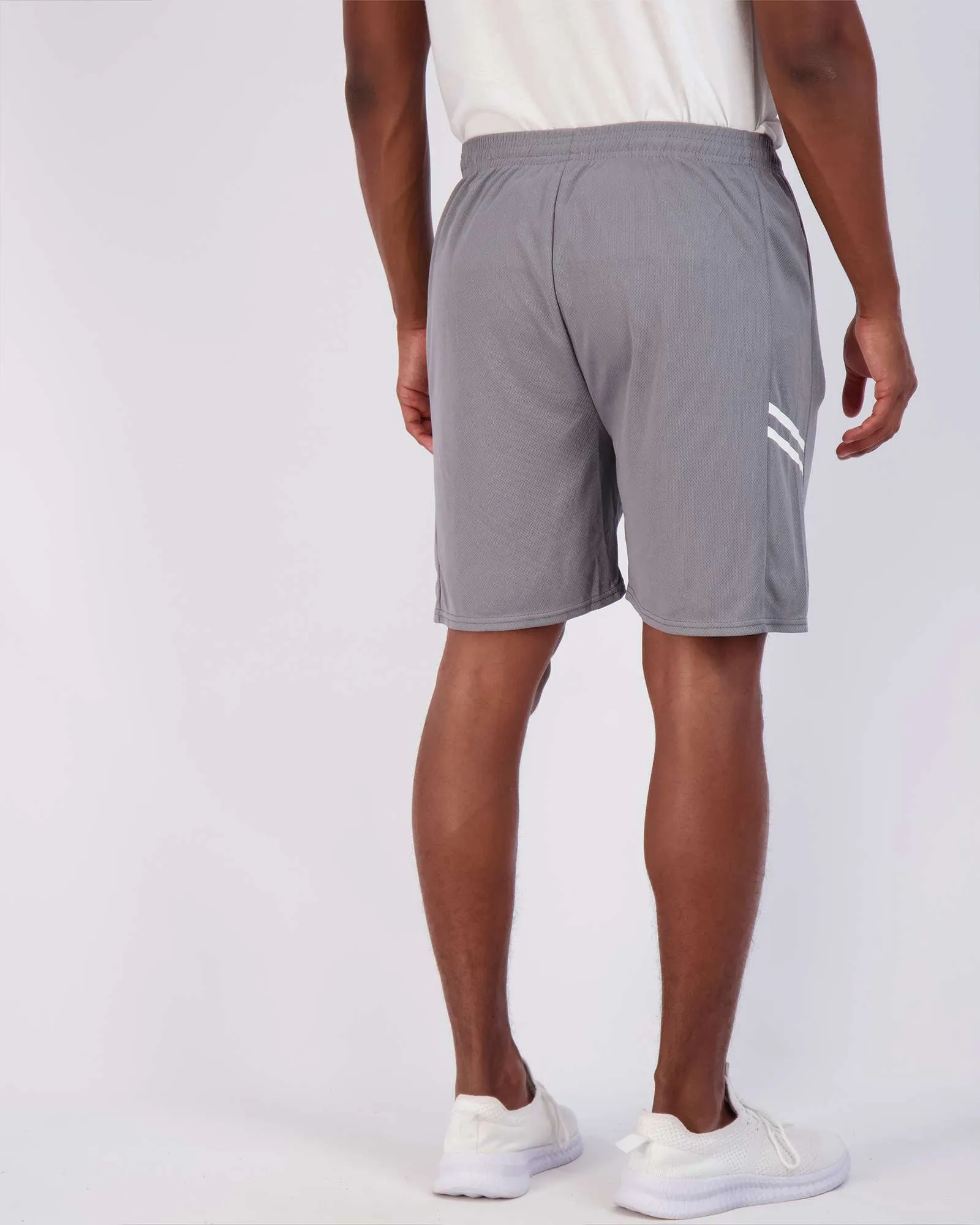 4 Pack: 7 Athletic Running Quick Dry Mesh Shorts with Zipper Pockets (Available In Big & Tall)