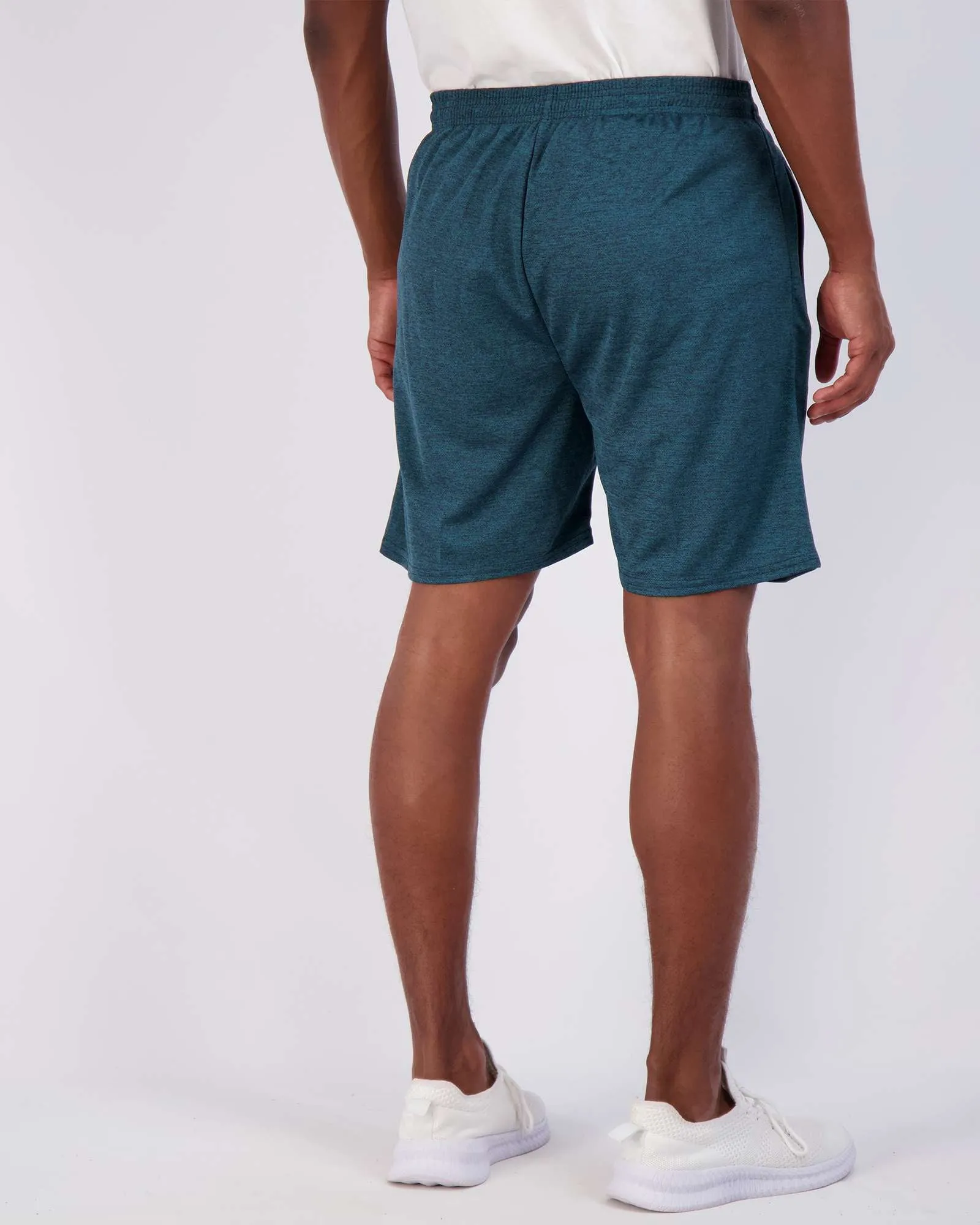 4 Pack: 7 Athletic Running Quick Dry Mesh Shorts with Zipper Pockets (Available In Big & Tall)