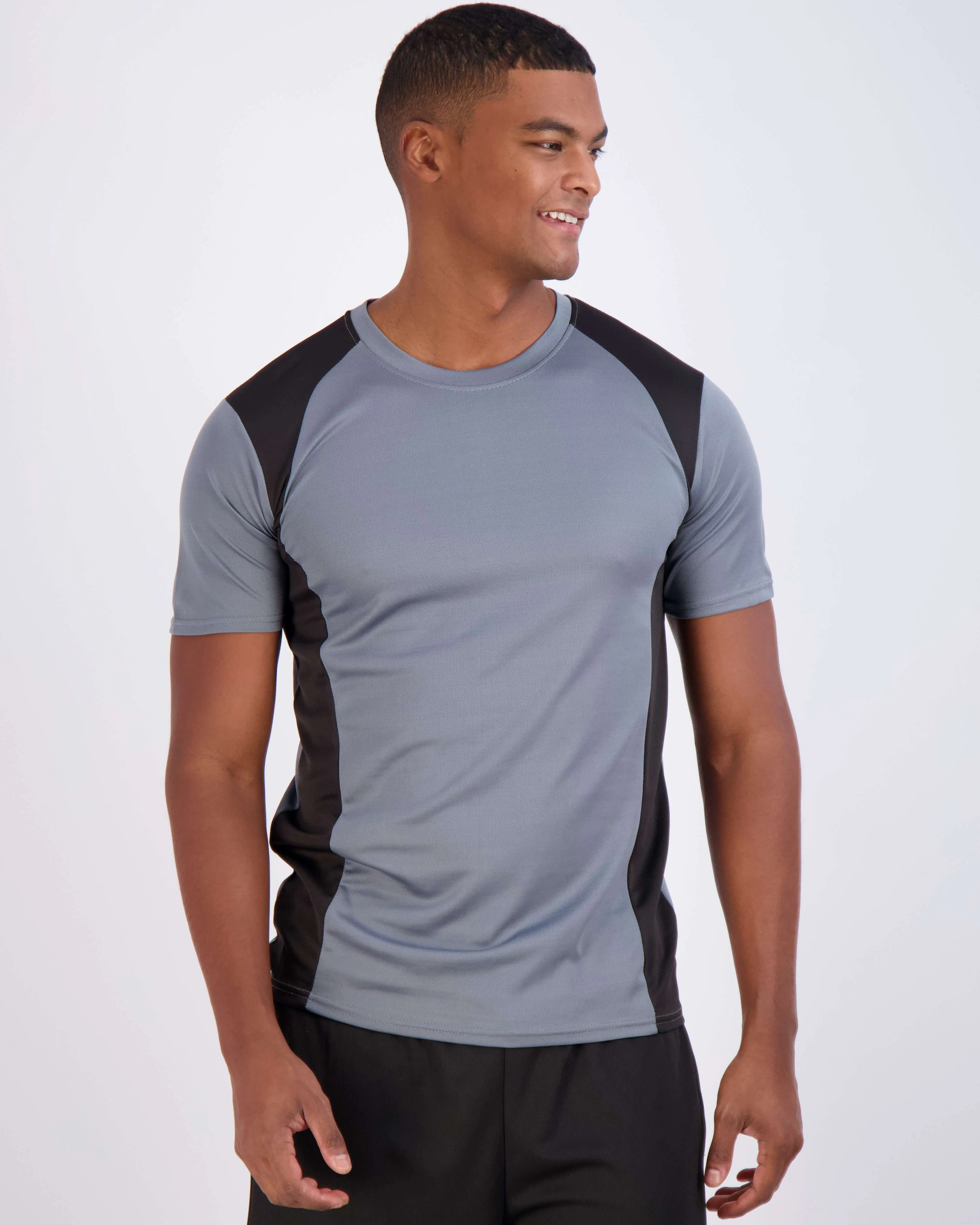 5 Pack: Men’s Active Quick Dry Mesh Crew Neck T Shirts Athletic Short Sleeve Tee (Available In Big & Tall)