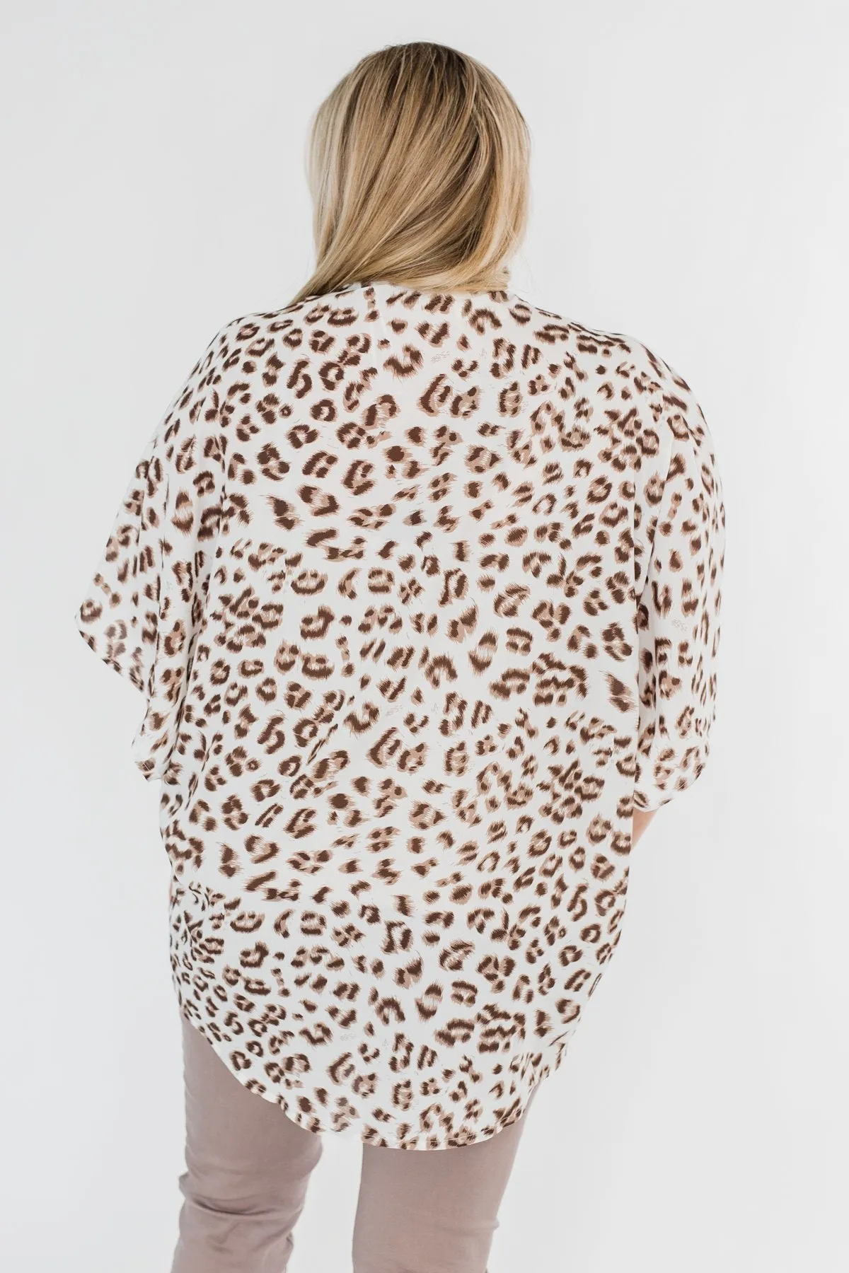 A Wild Journey Leopard Kimono