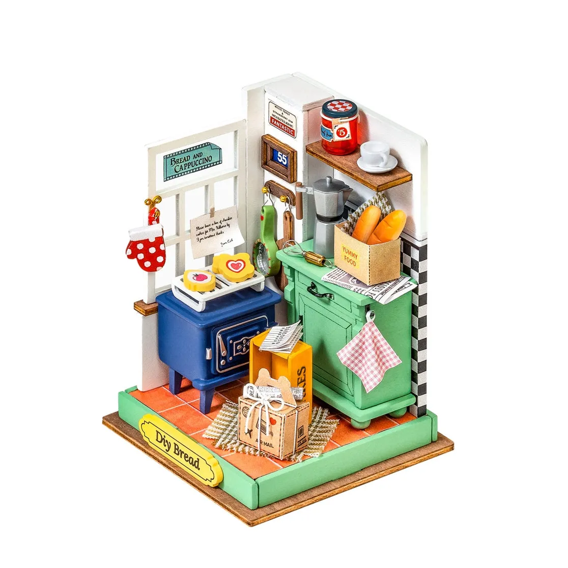 Afternoon Baking Time DIY Miniature House Kit