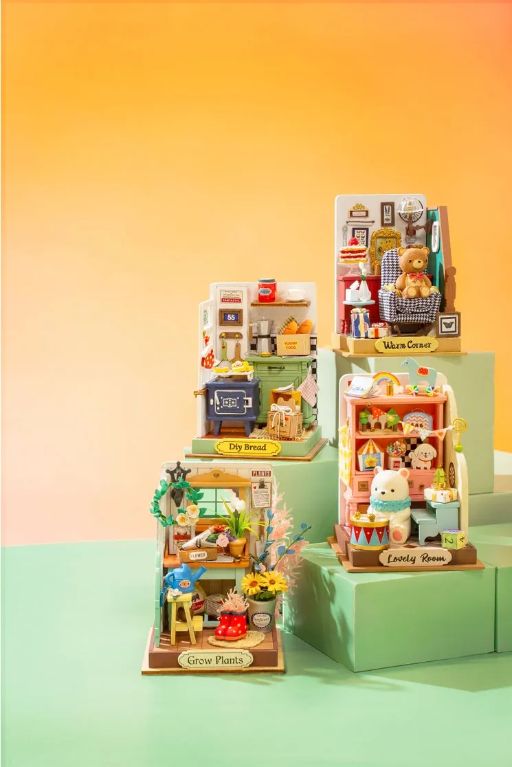 Afternoon Baking Time DIY Miniature House Kit