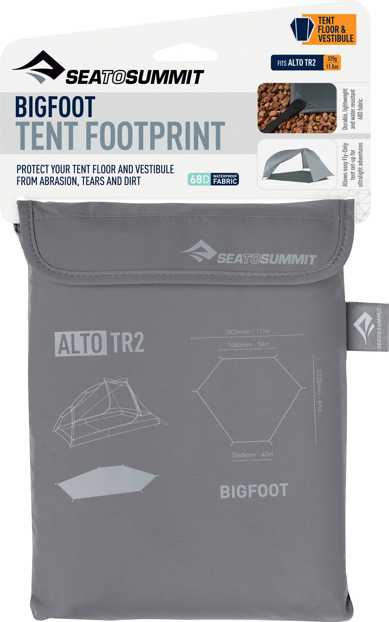 Alto TR2 BigFoot Footprint|-|Toile de sol BigFoot AltoTR2