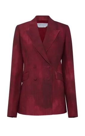 Angela Blazer in Bordeaux Virgin Wool