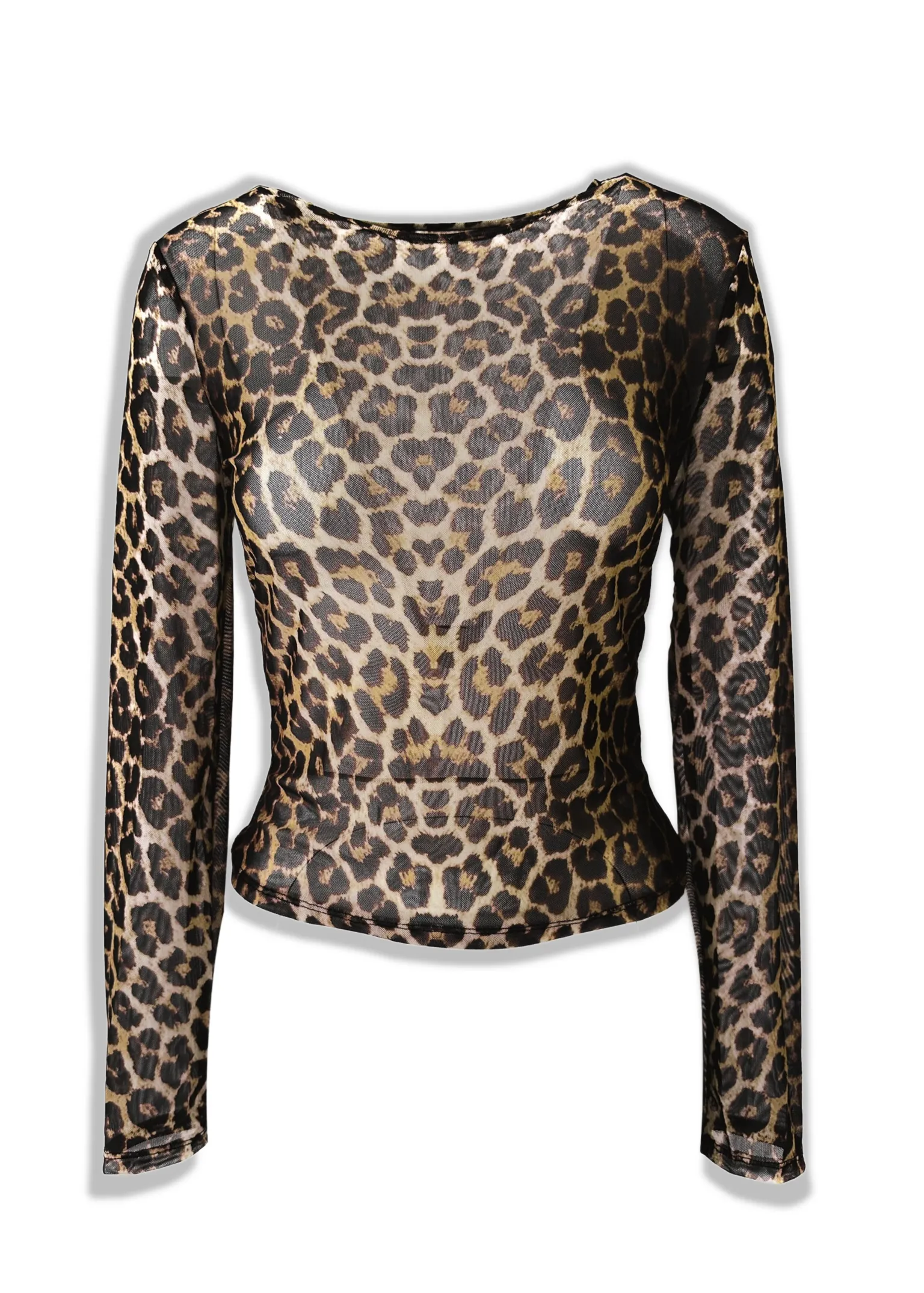 ANIMAL INSTINCTS SHEER TOP