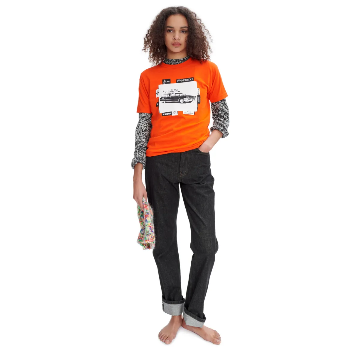 A.P.C x JW Anderson T-Shirt Jo B. Orange