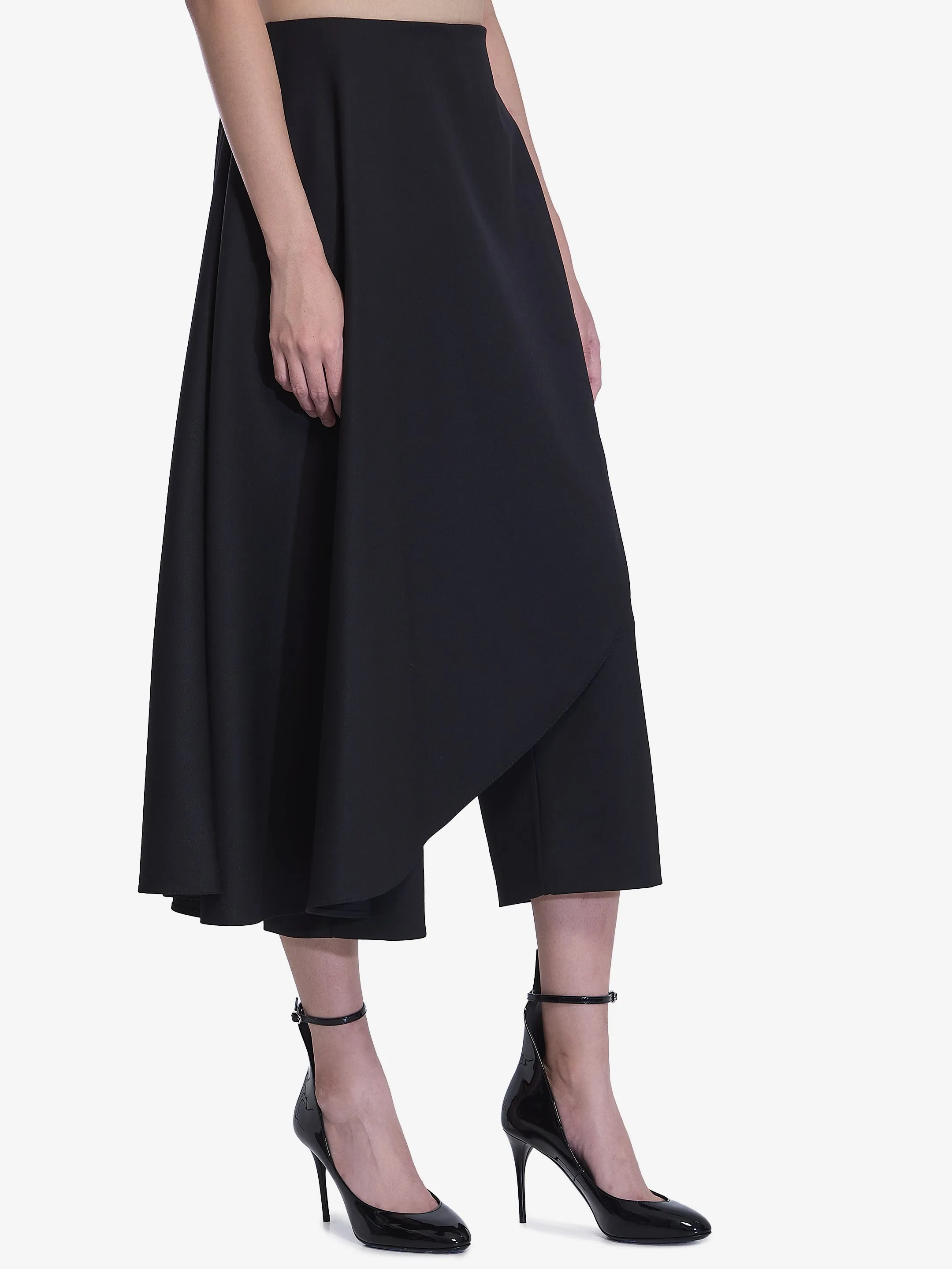 ASYMMETRIC SKIRT PANTS