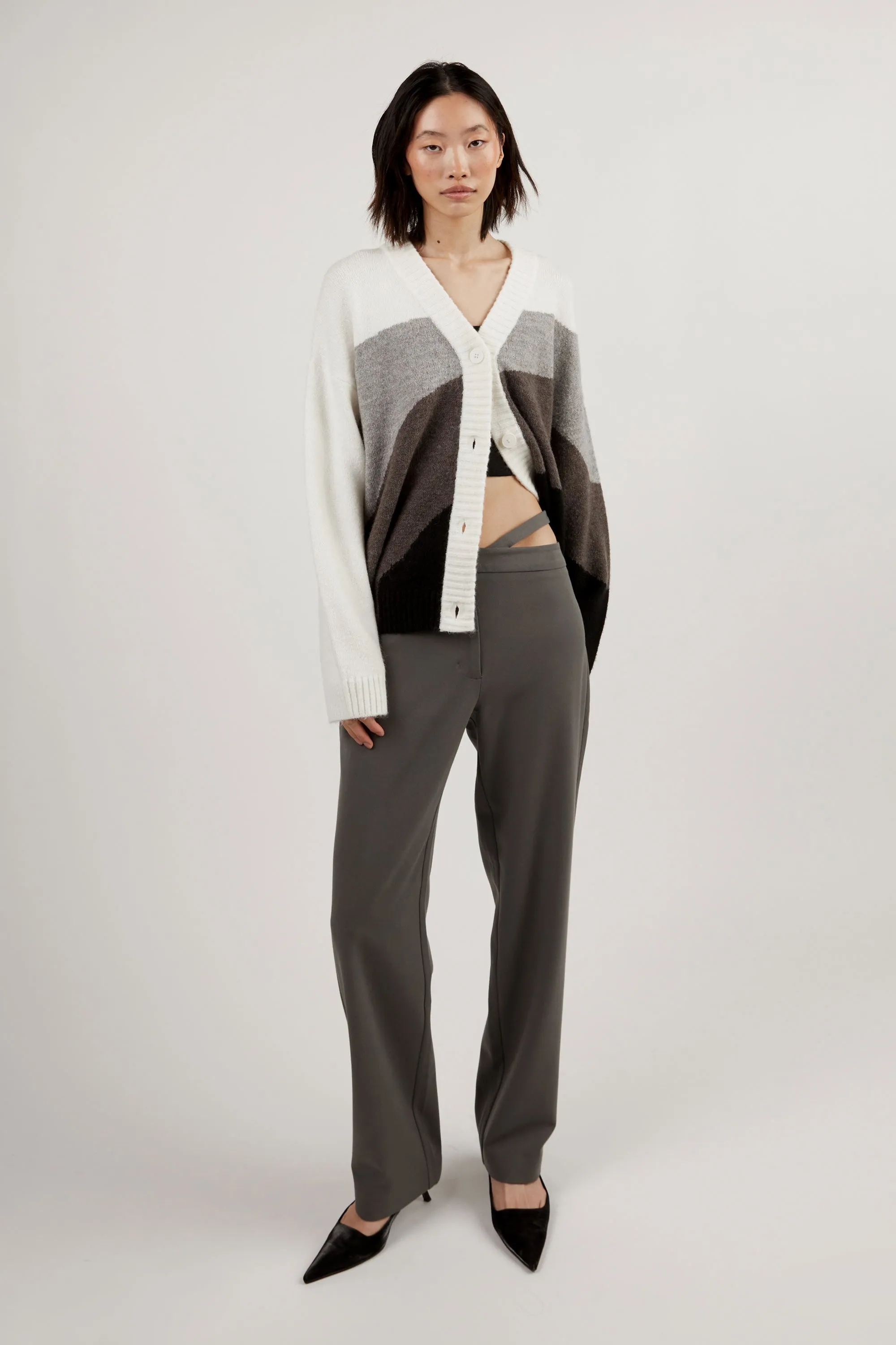 ASYMMETRIC WAIST PANT