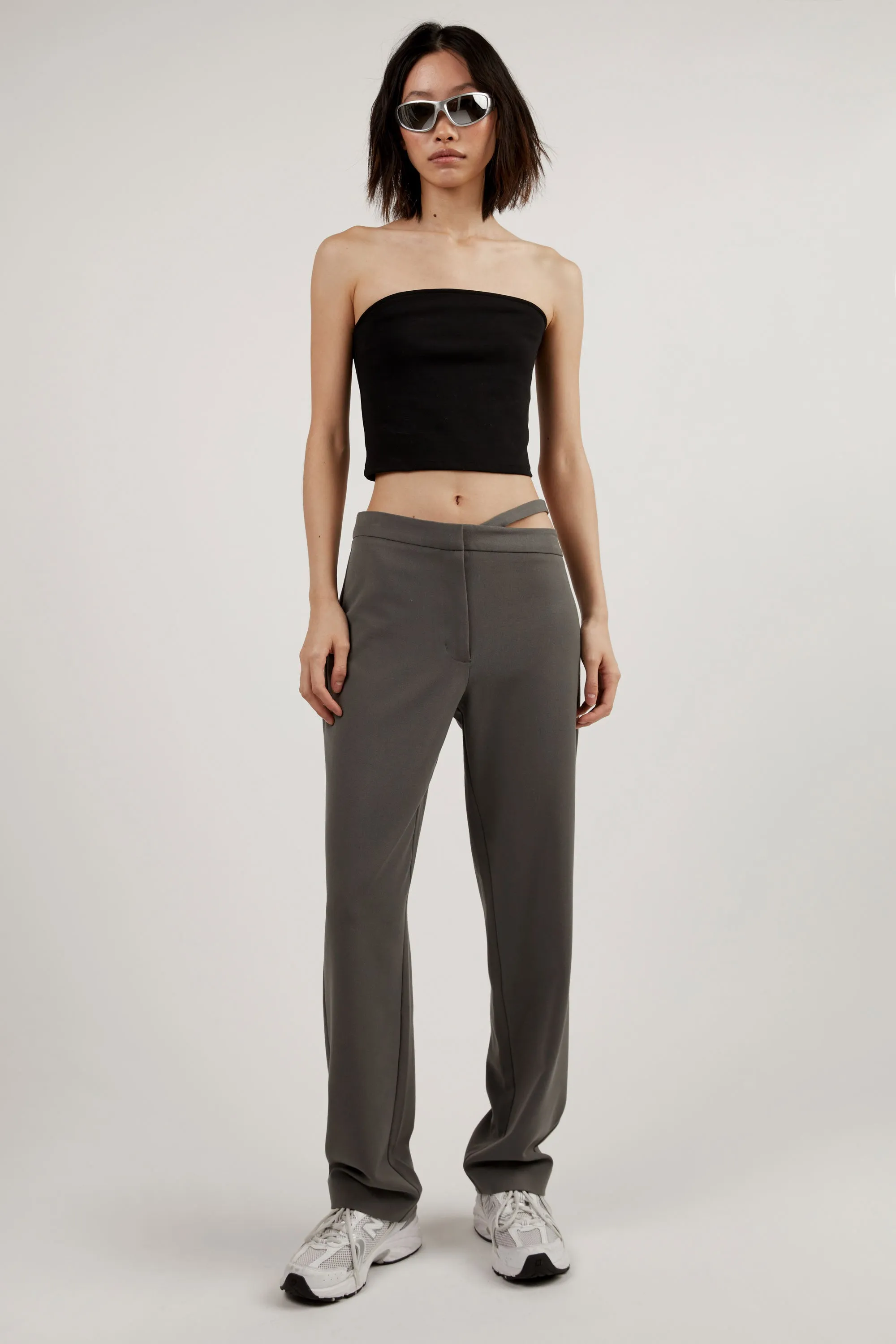 ASYMMETRIC WAIST PANT