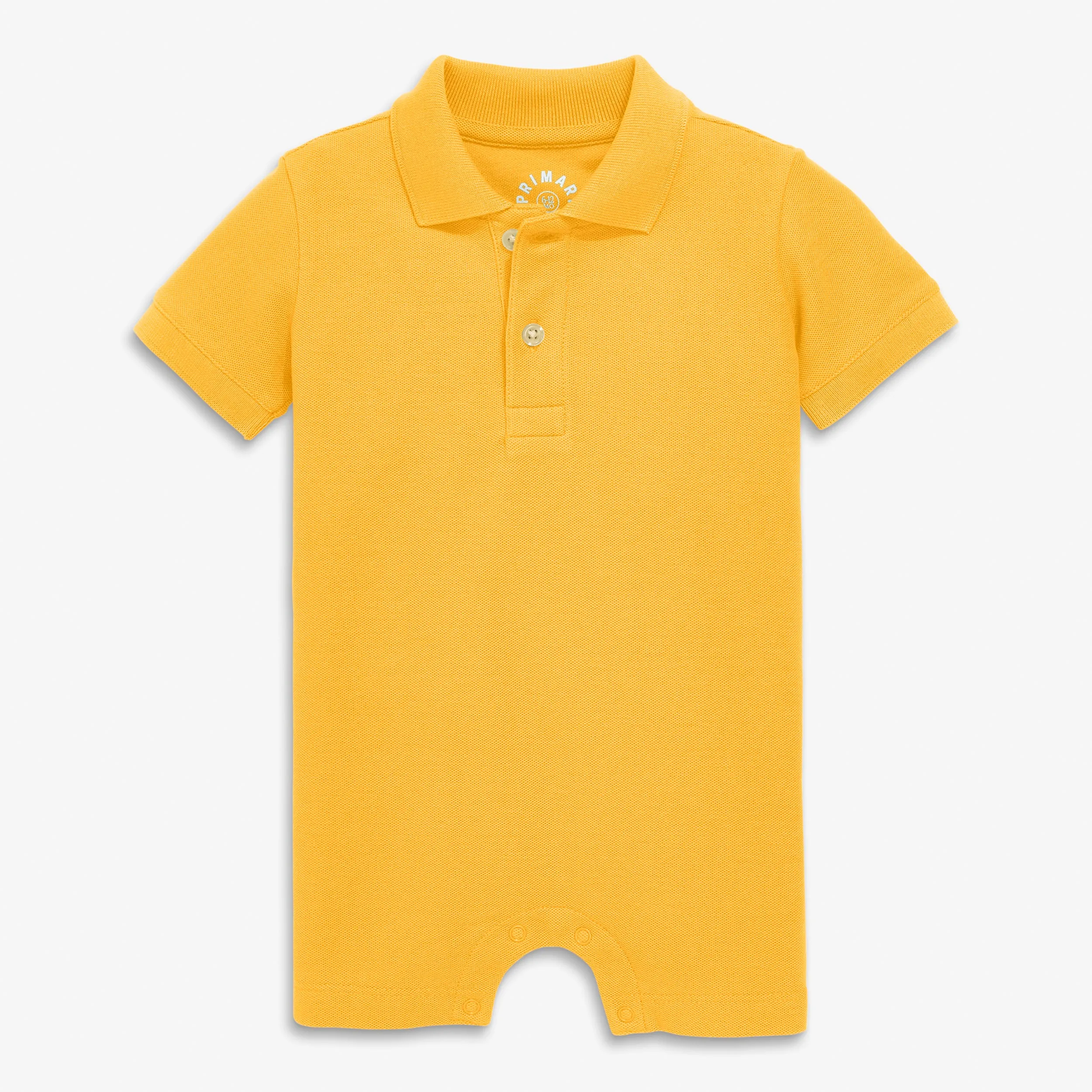 Baby pique polo shortie