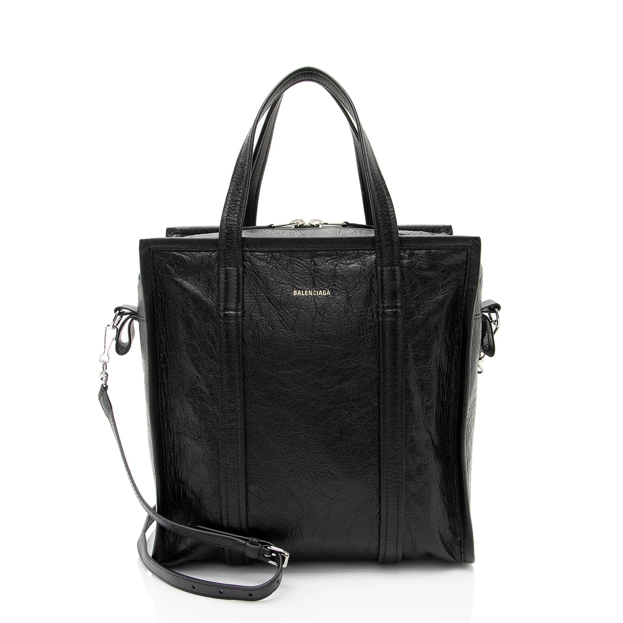 Balenciaga Agneau Bazar Small Shopper Tote