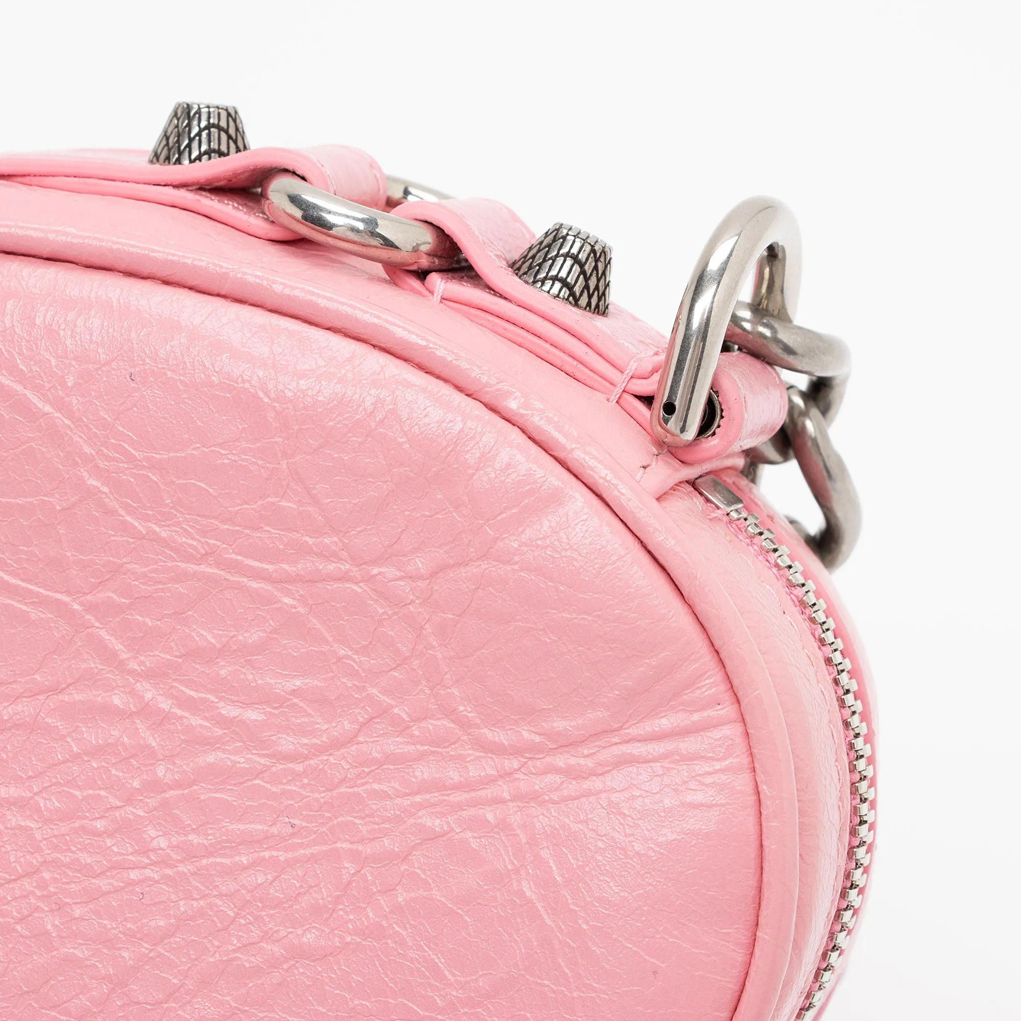 Balenciaga Agneau Le Cagole Heart Mini Bag (SHF-1JVApo)