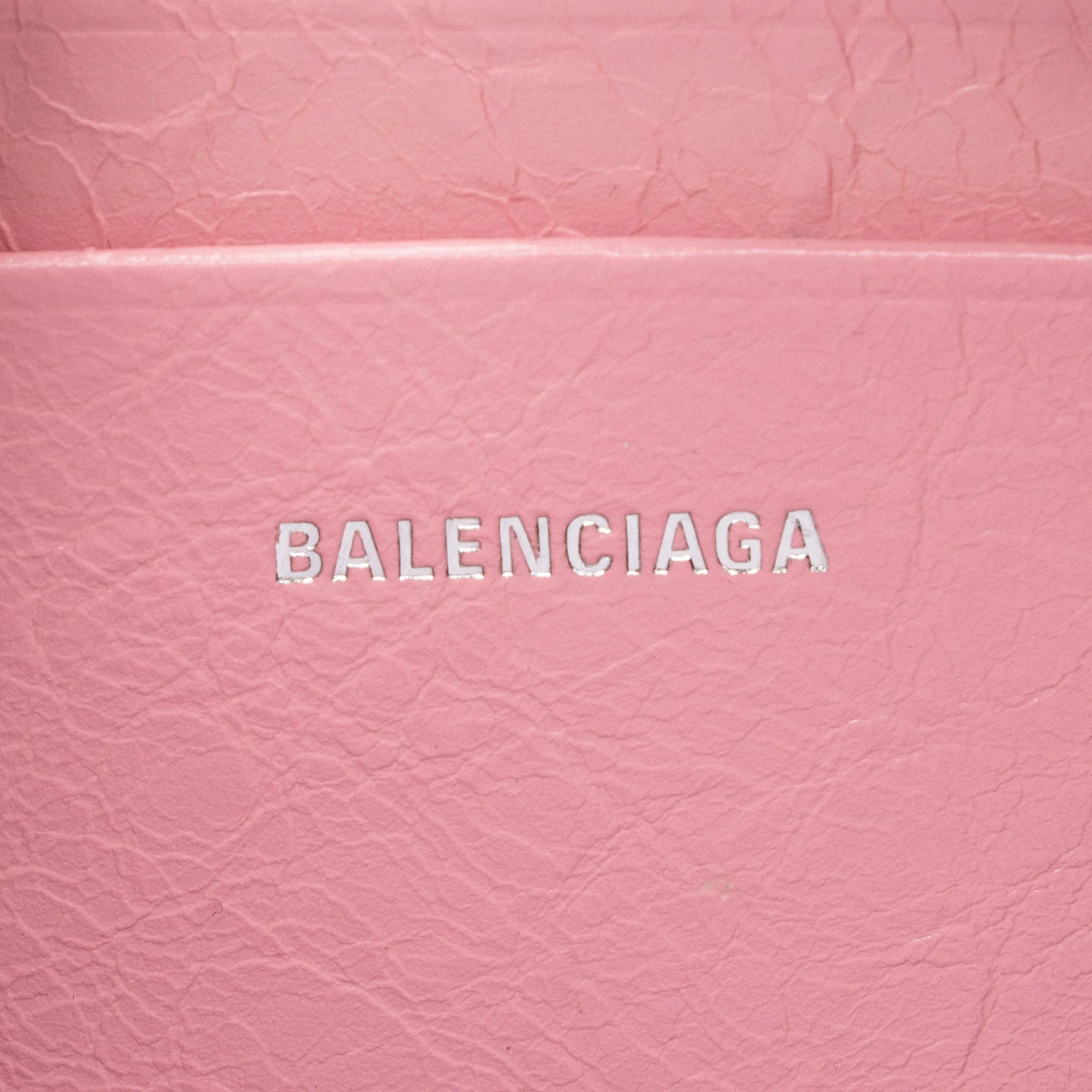 Balenciaga Agneau Le Cagole Heart Mini Bag (SHF-1JVApo)