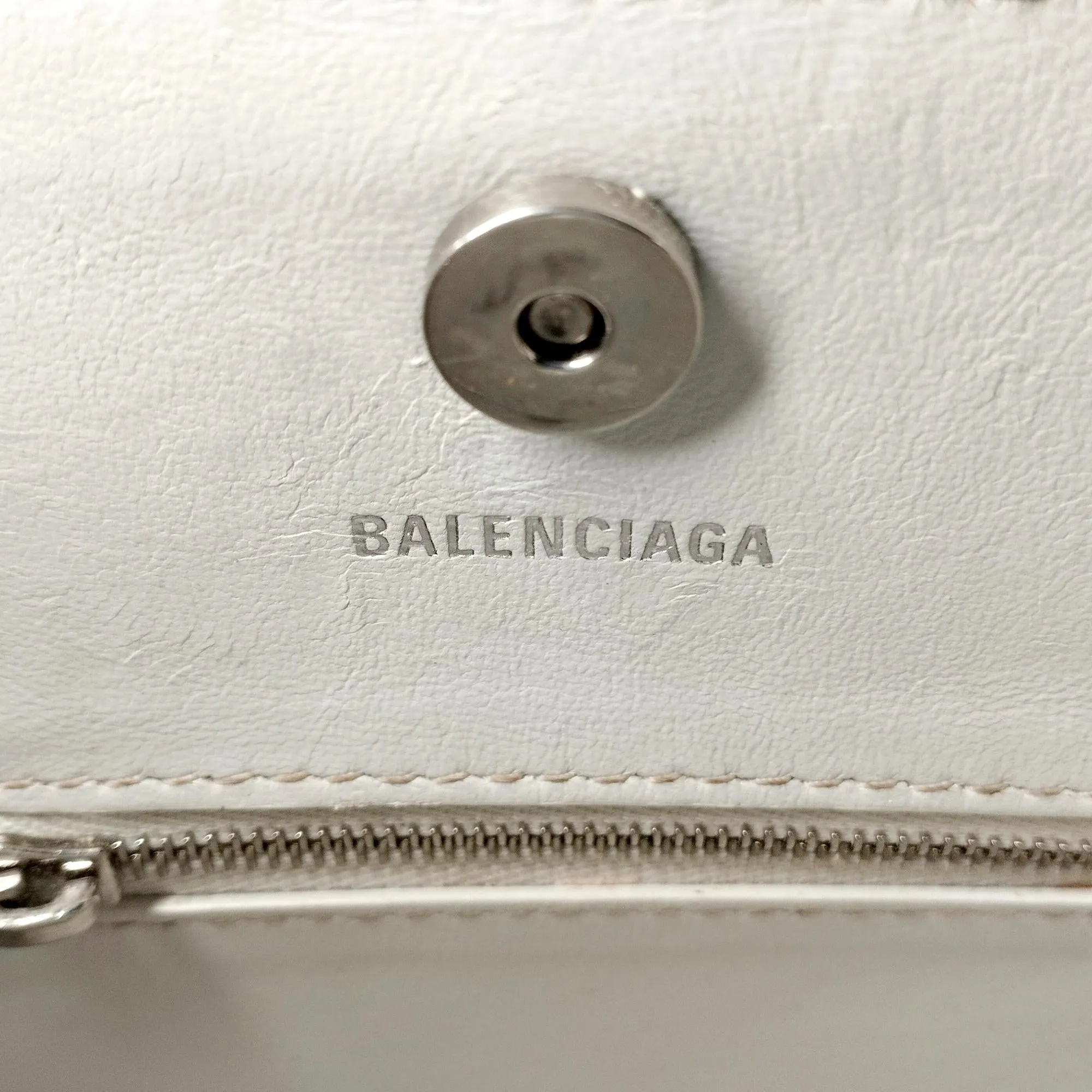 Balenciaga Embossed Hourglass XXS East West (SHG-37887)