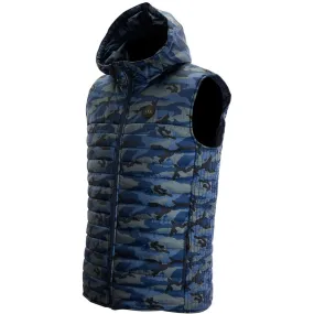 BAUER ADULT CAMO HOODED PUFFER VEST JACKET