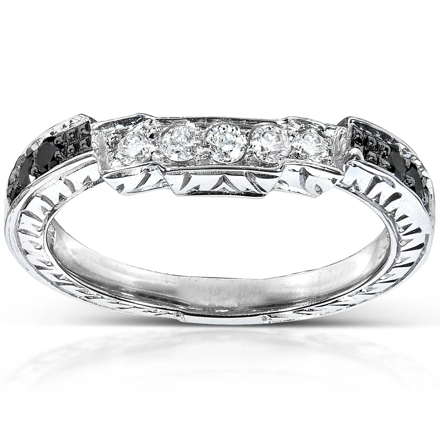 Black & White Diamond Band