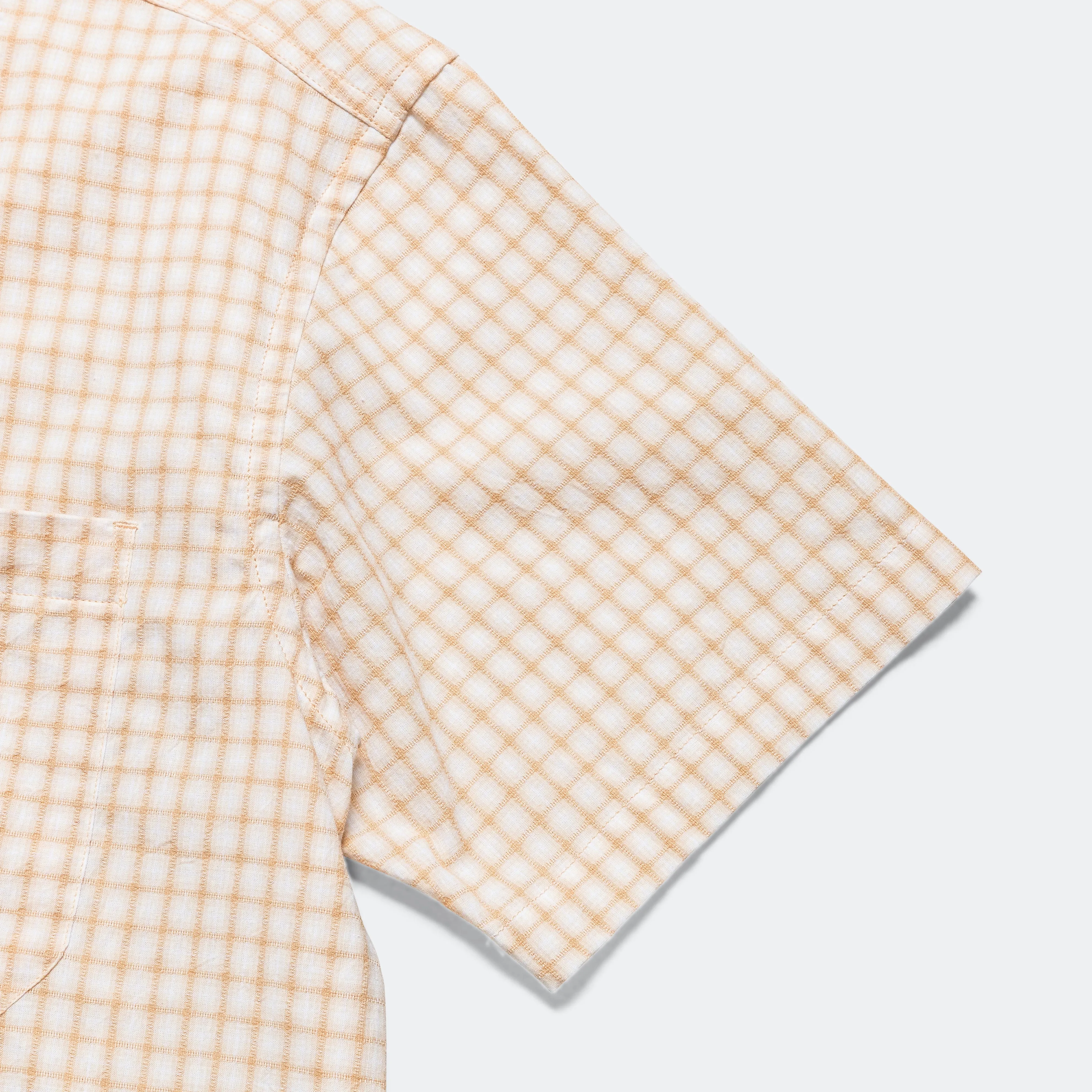 Breezer Shirt - Beige Dobby