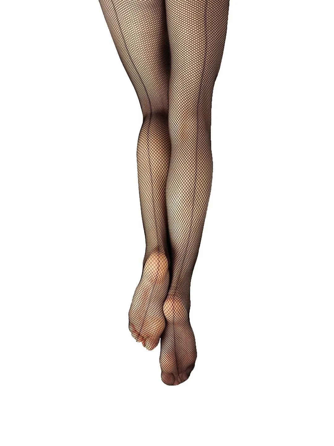 CAPEZIO 3408C STUDIO BASIC FISHNET WITH SEAMS TIGHTS