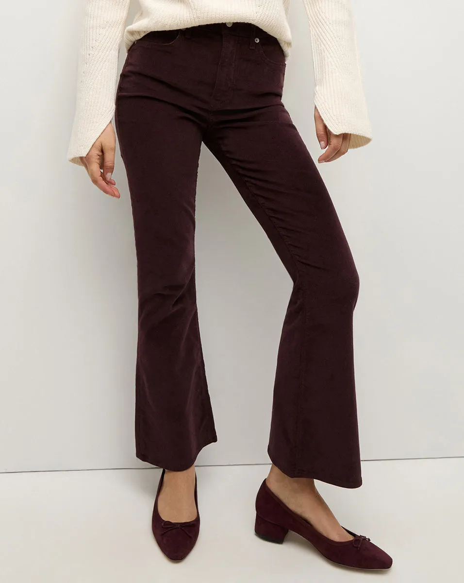 Carson Corduroy Kick-Flare Pant