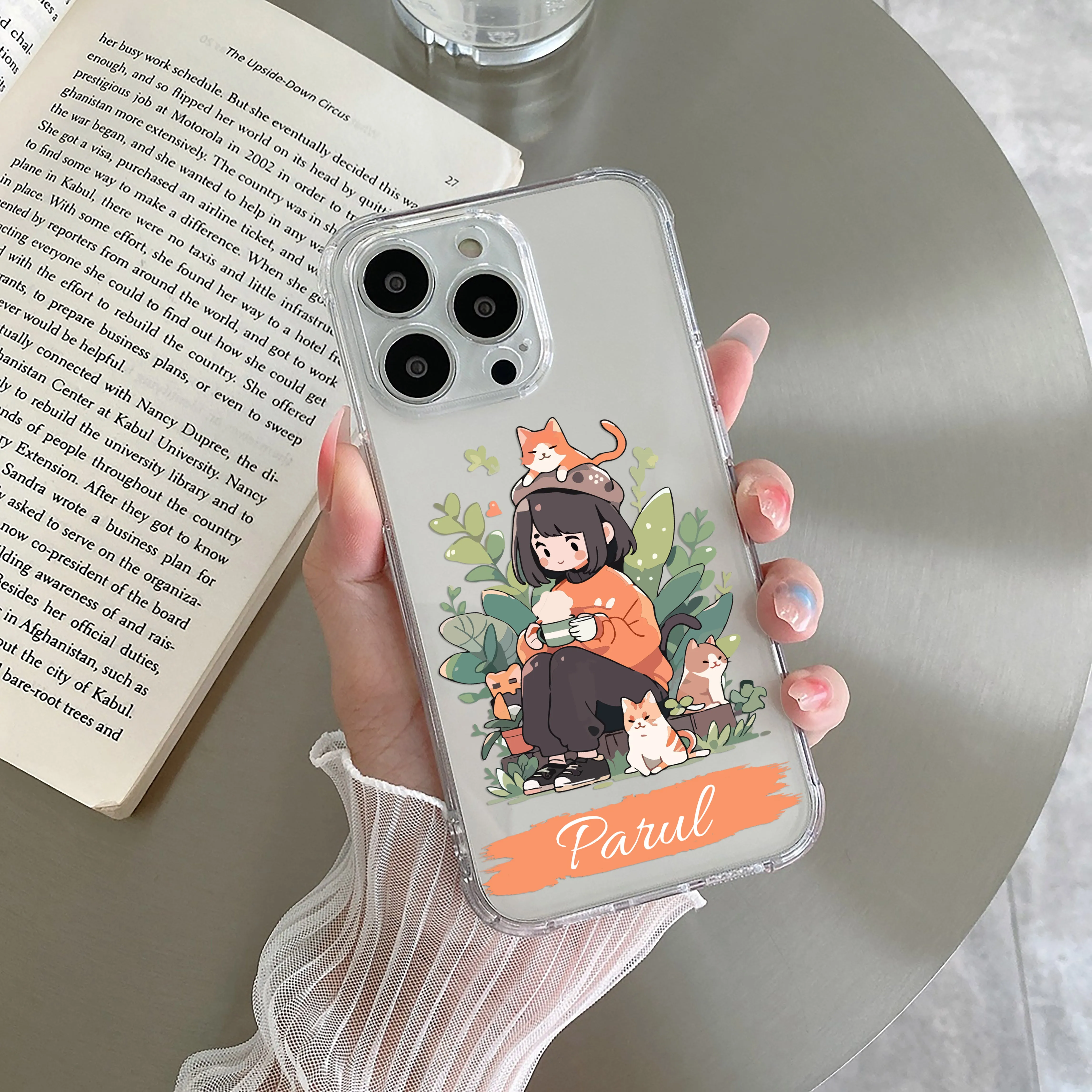 Cat Lover Customize Transparent Silicon Case For Redmi/Xiaomi