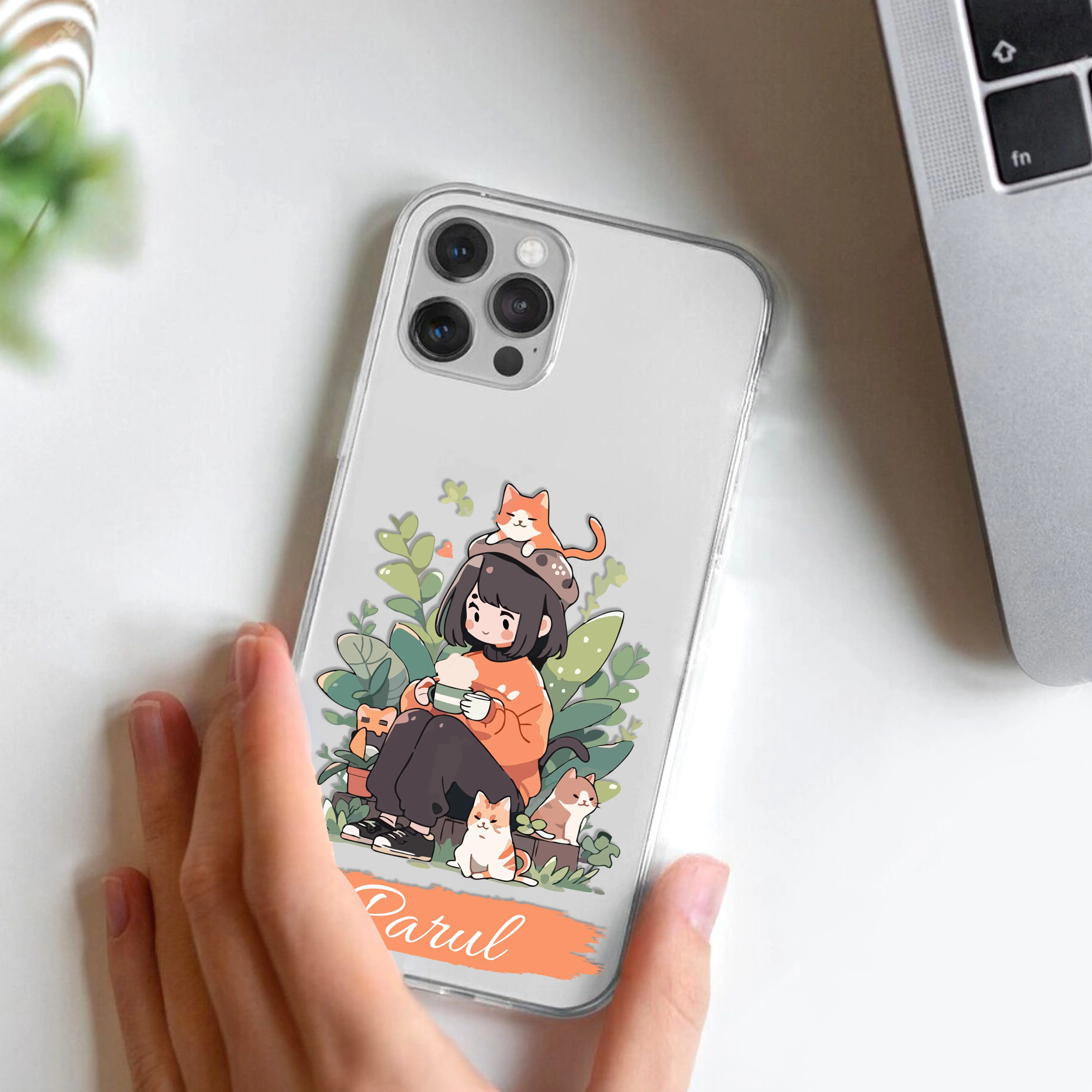 Cat Lover Customize Transparent Silicon Case For Redmi/Xiaomi