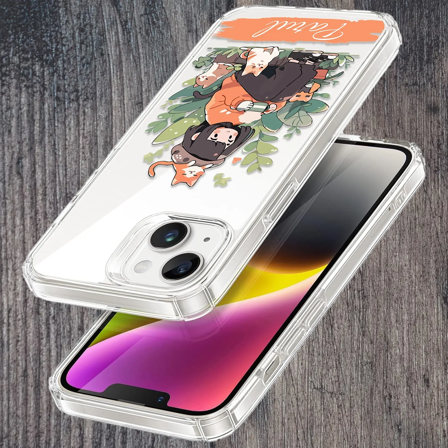 Cat Lover Customize Transparent Silicon Case For Redmi/Xiaomi