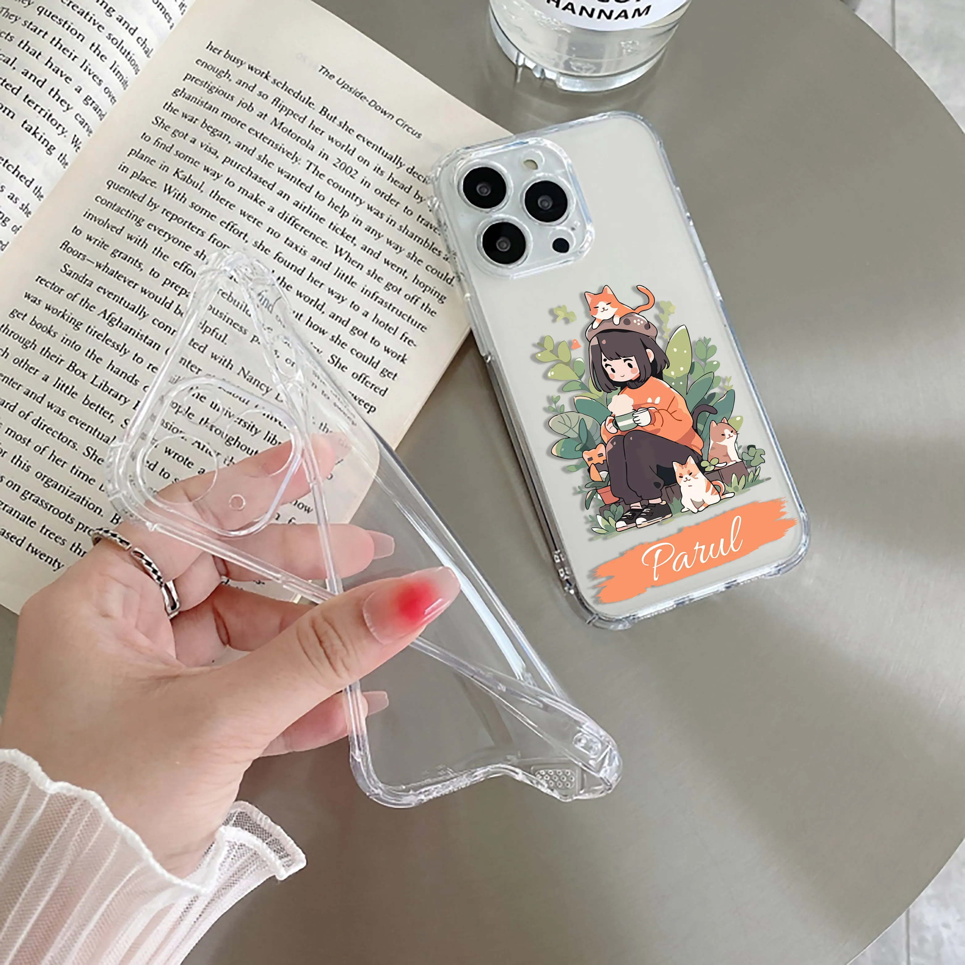 Cat Lover Customize Transparent Silicon Case For Redmi/Xiaomi