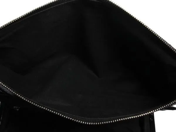 Chanel Black Patent Ritz Shoulder Bag