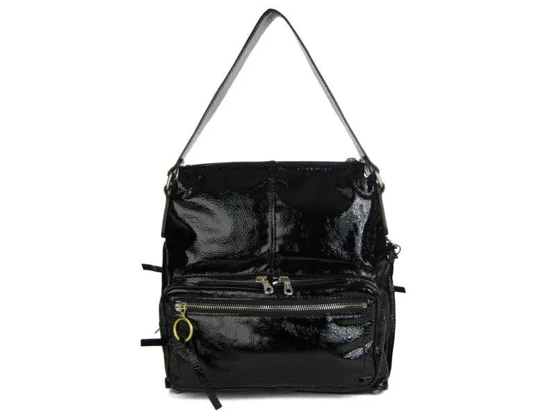 Chloé  Black Patent Betty Hobo