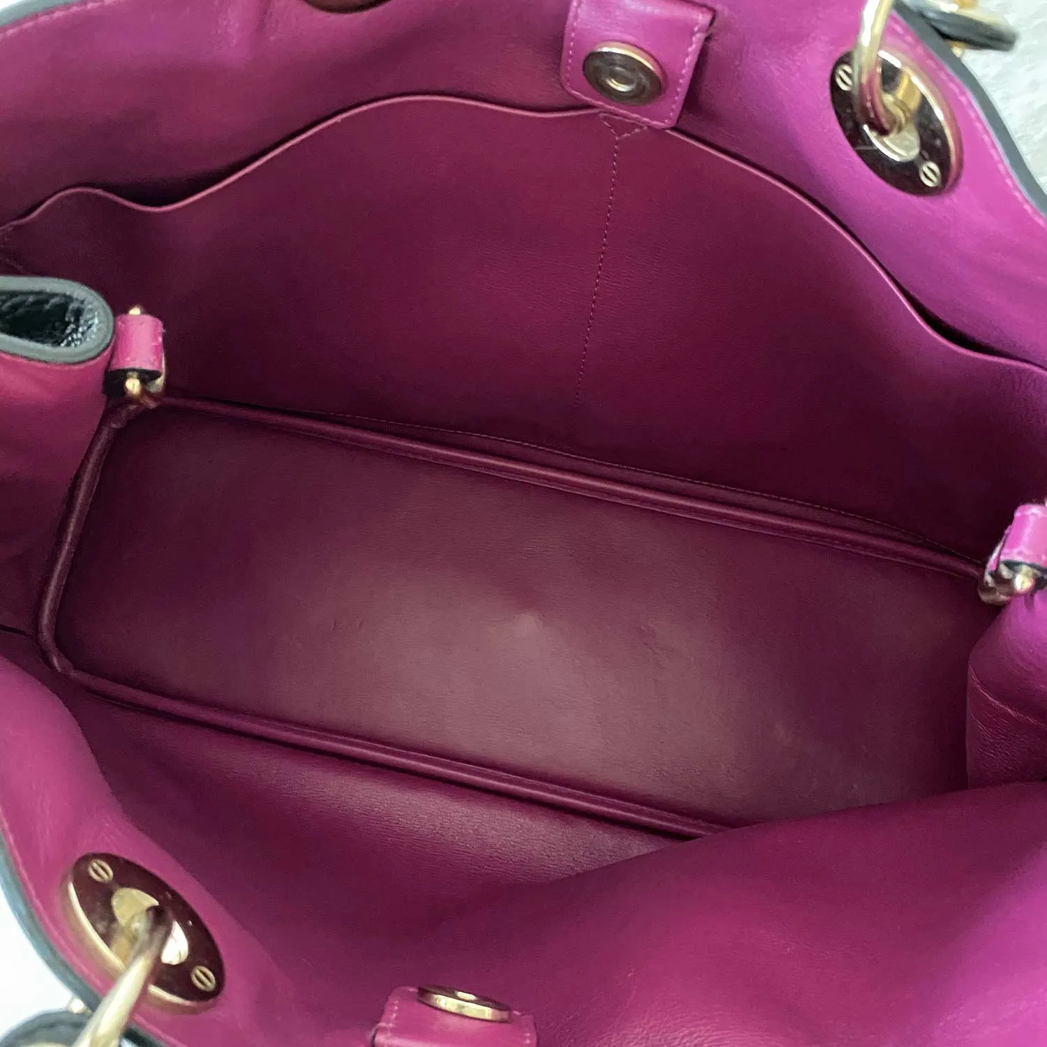 Christian Dior Diorissimo Large Leather Tote