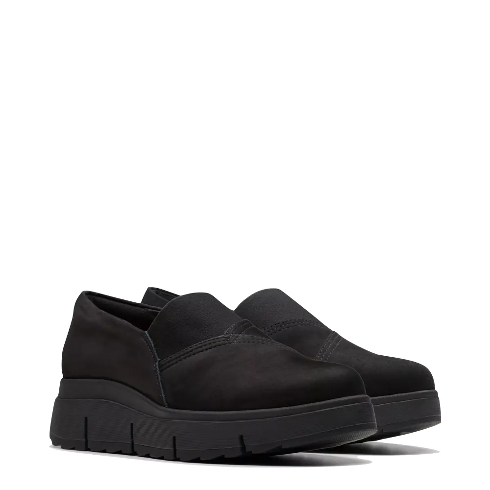 Clarks Women's Loriini West Slip On in Black