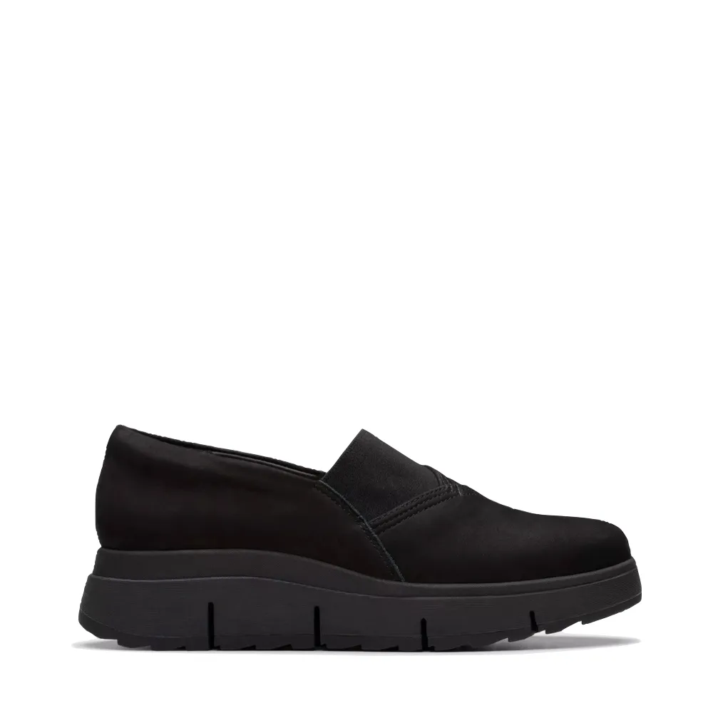 Clarks Women's Loriini West Slip On in Black