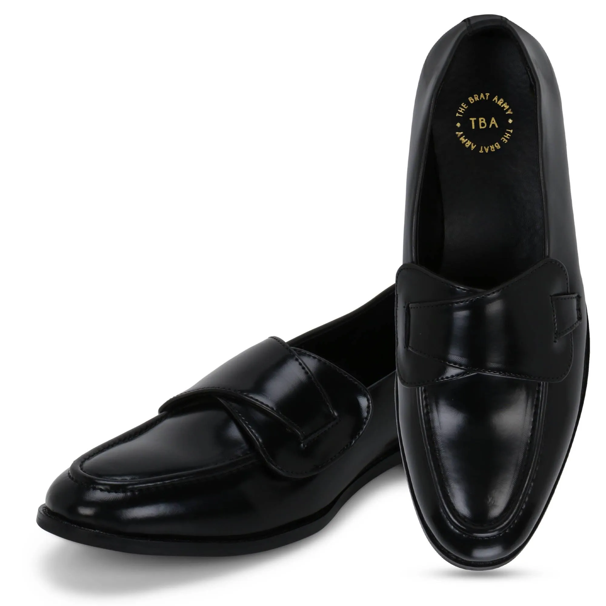 Columbus Black Butterfly Loafer