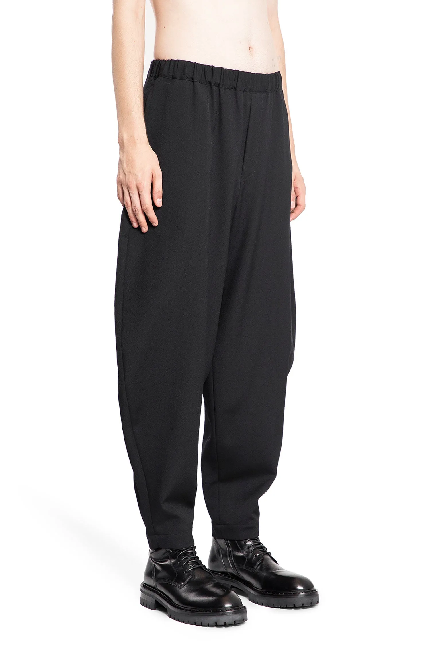 COMME DES GARCONS BLACK MAN BLACK TROUSERS