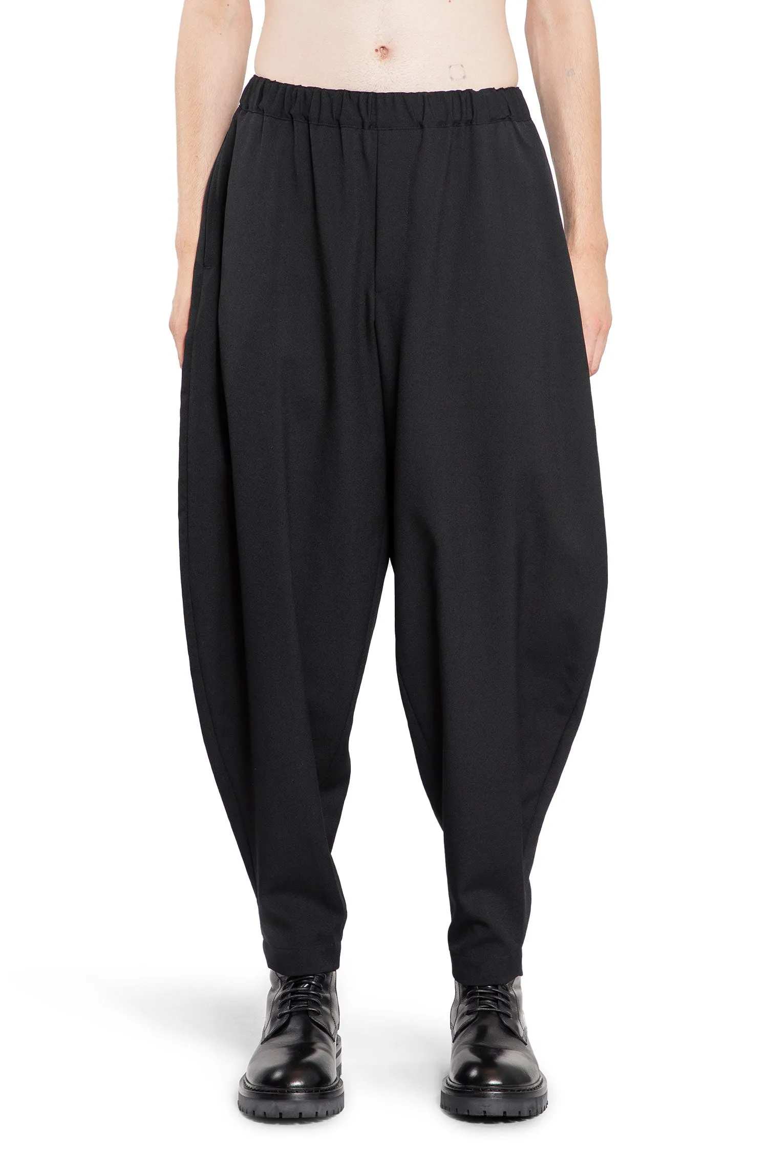 COMME DES GARCONS BLACK MAN BLACK TROUSERS