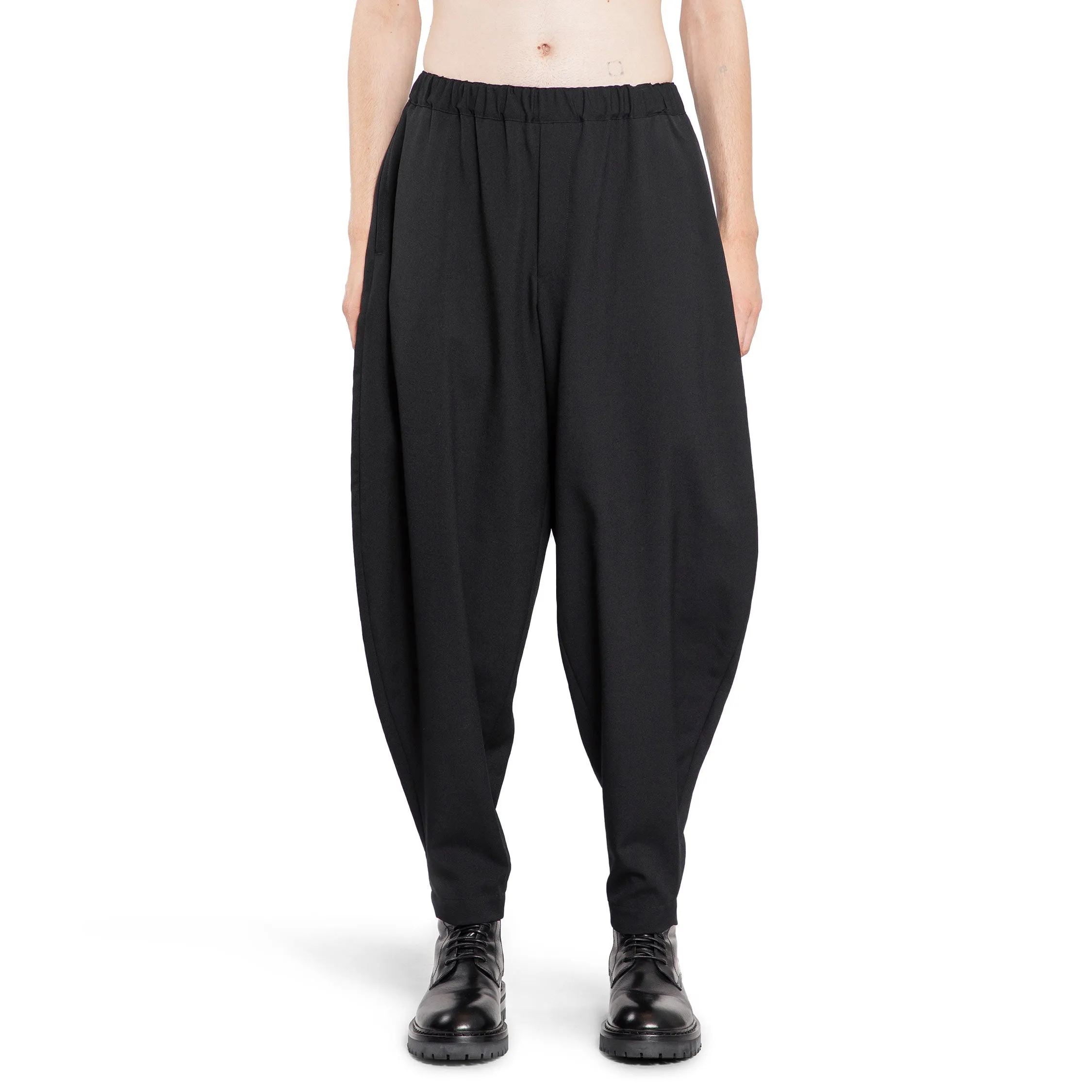 COMME DES GARCONS BLACK MAN BLACK TROUSERS