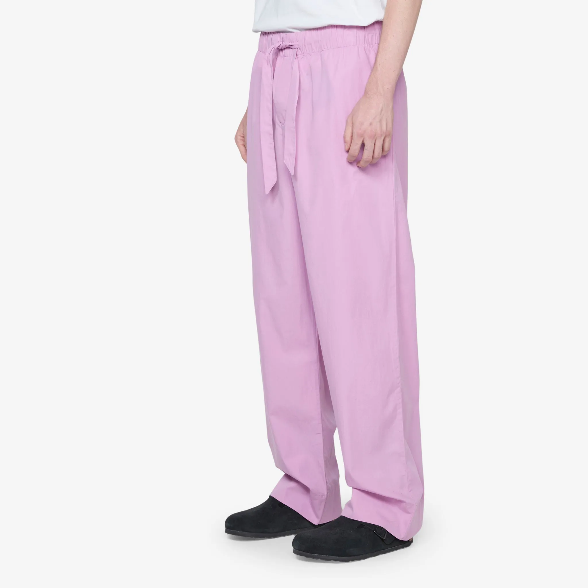 Cotton Poplin Pyjama Pant Purple Pink