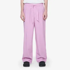 Cotton Poplin Pyjama Pant Purple Pink