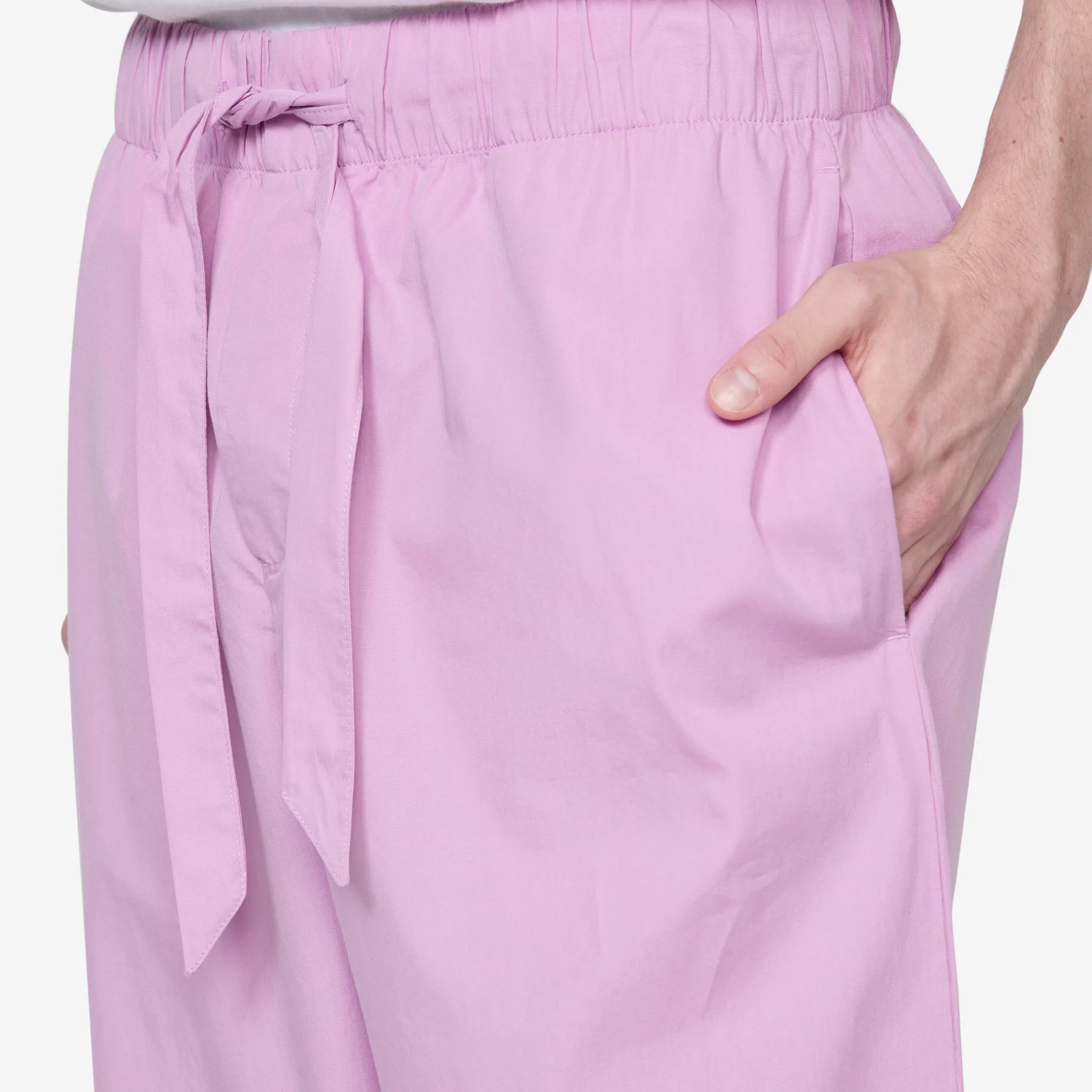 Cotton Poplin Pyjama Pant Purple Pink