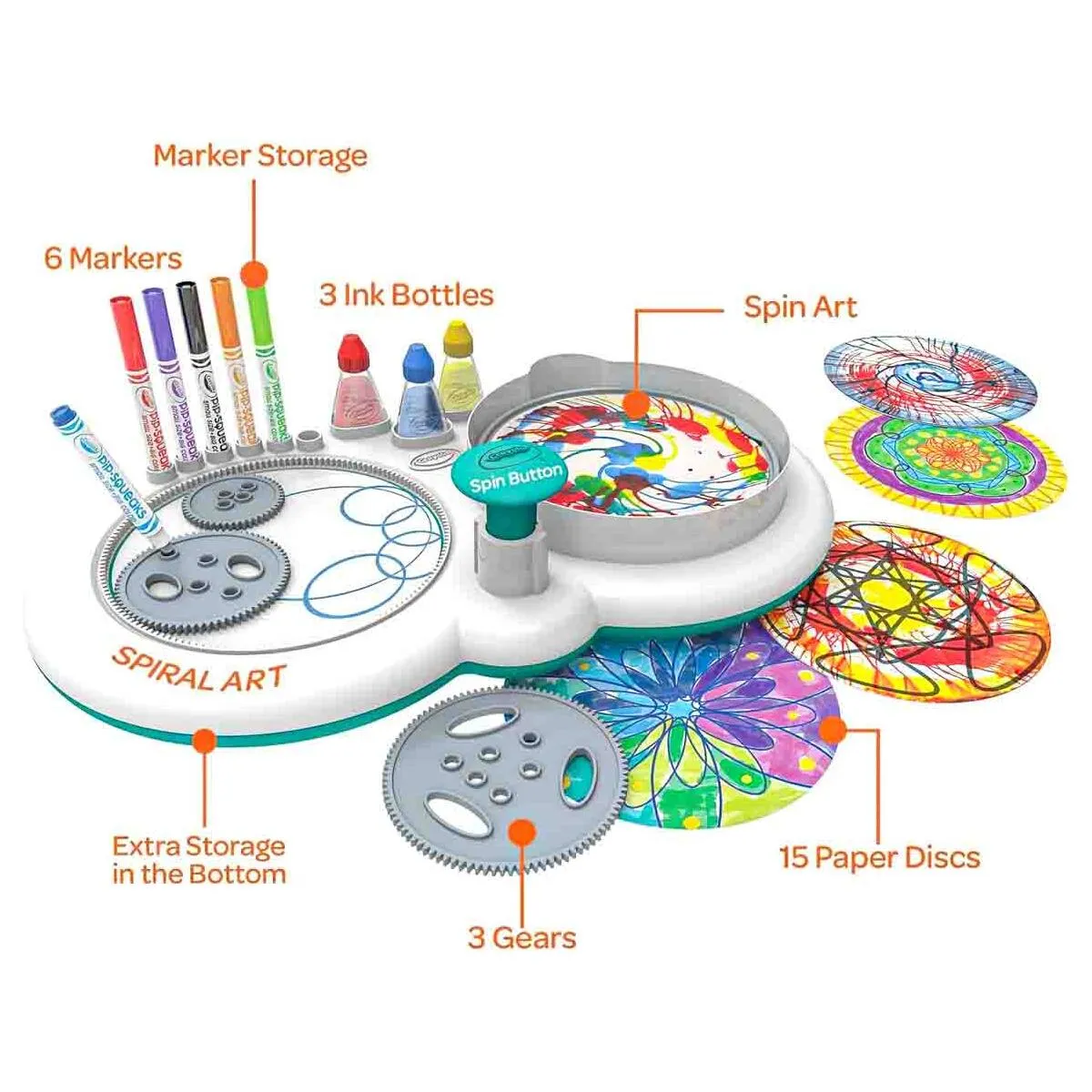 Crayola Spin and Spiral Art Station