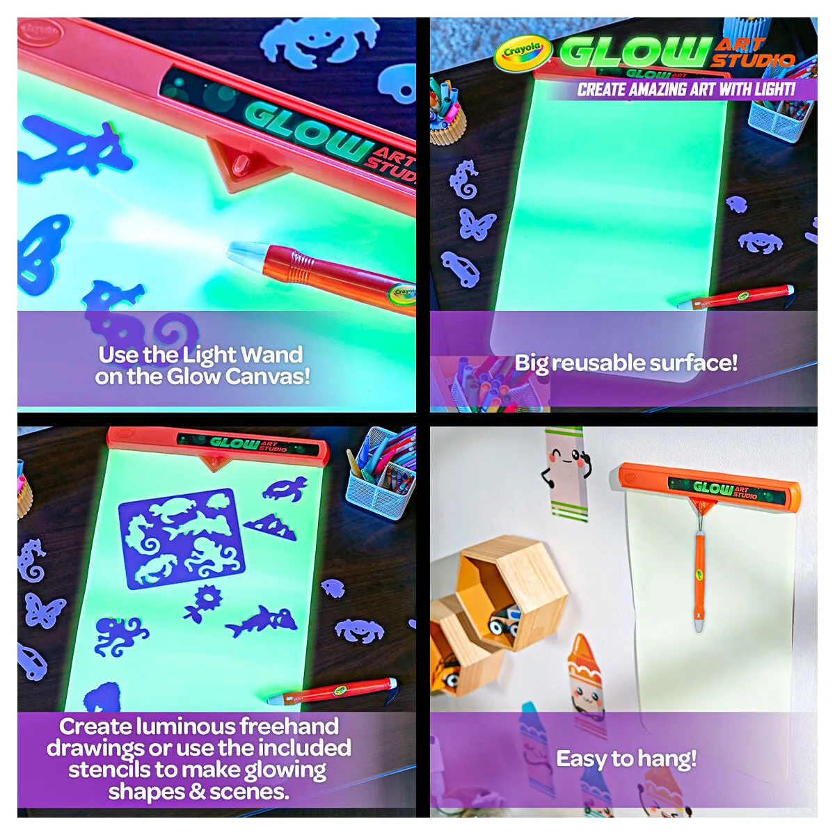 Crayola Super Glow Art Studio